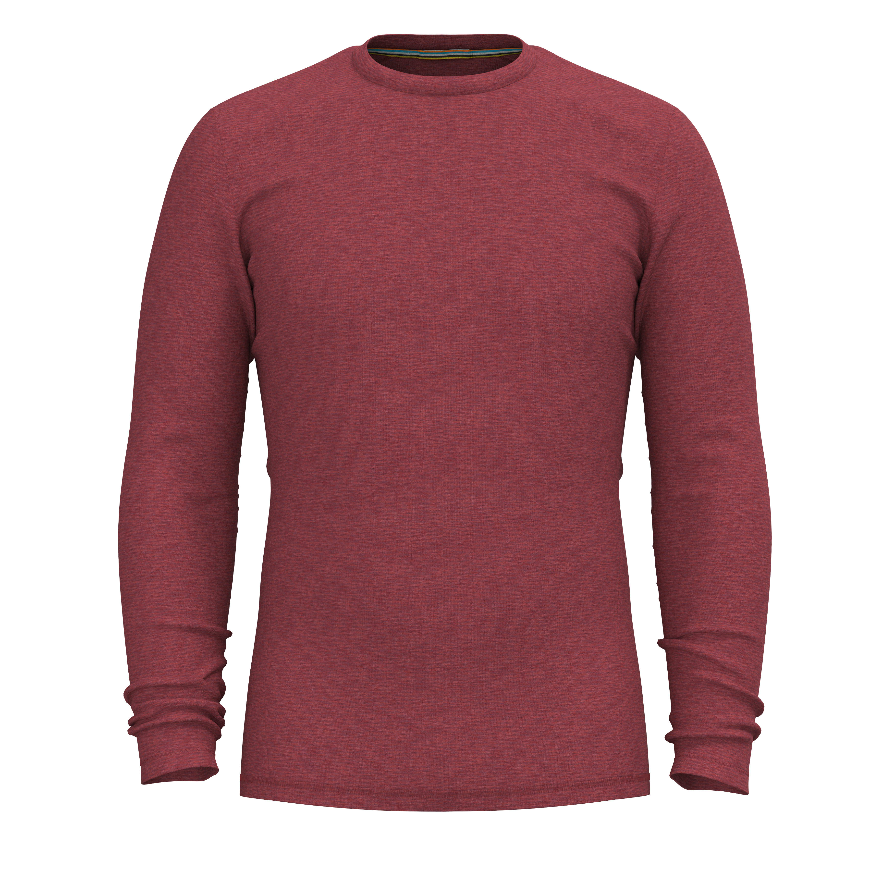 Men's Classic Thermal Merino Base Layer Crew, CURRANT HEATHER