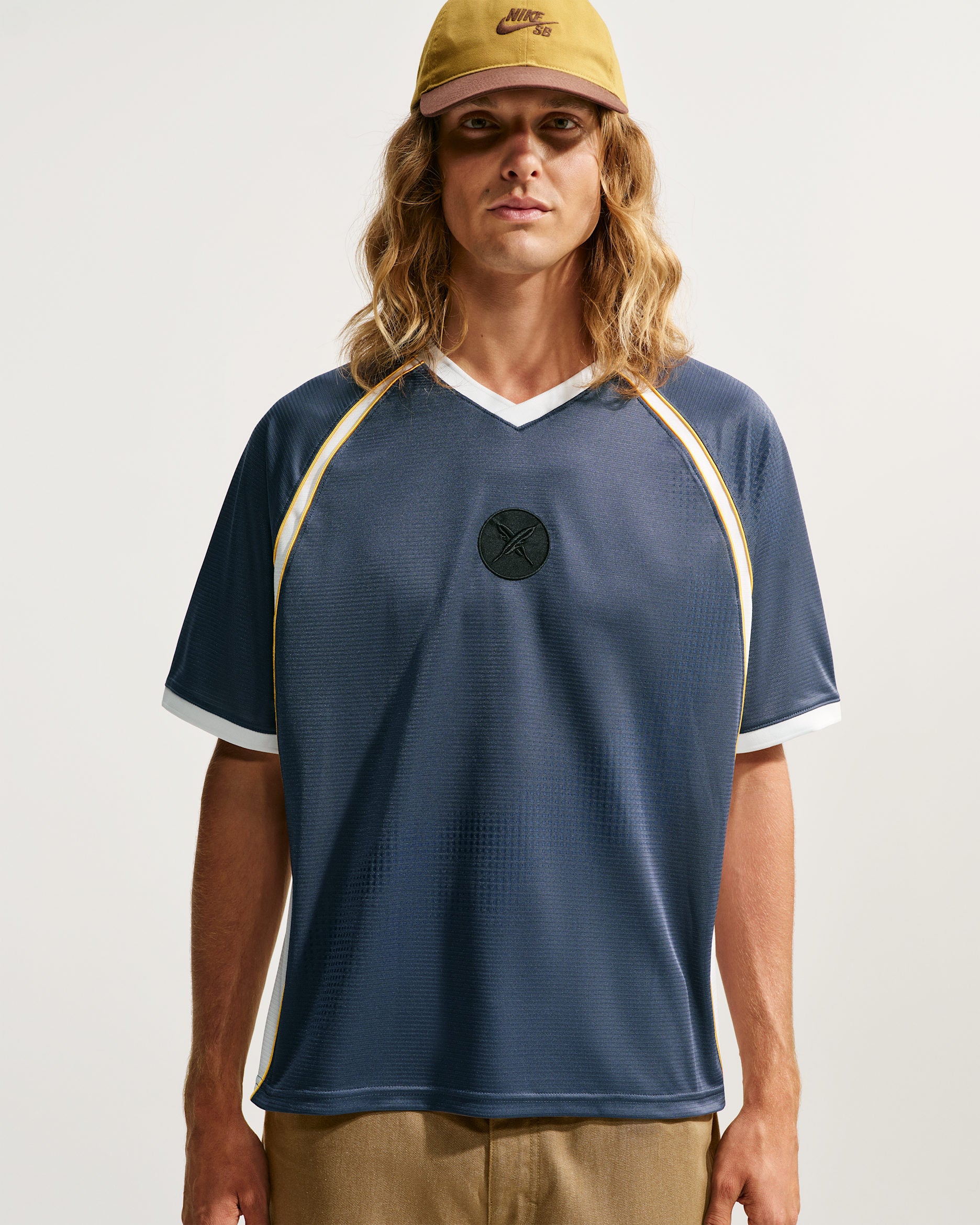 Nike SB S/S Skate Jersey - Thunder Blue/Summit White
