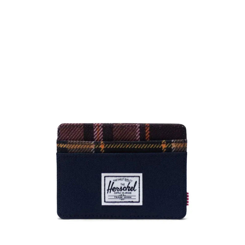 Charlie RFID Wallet - Peacoat/Peacoat Plaid