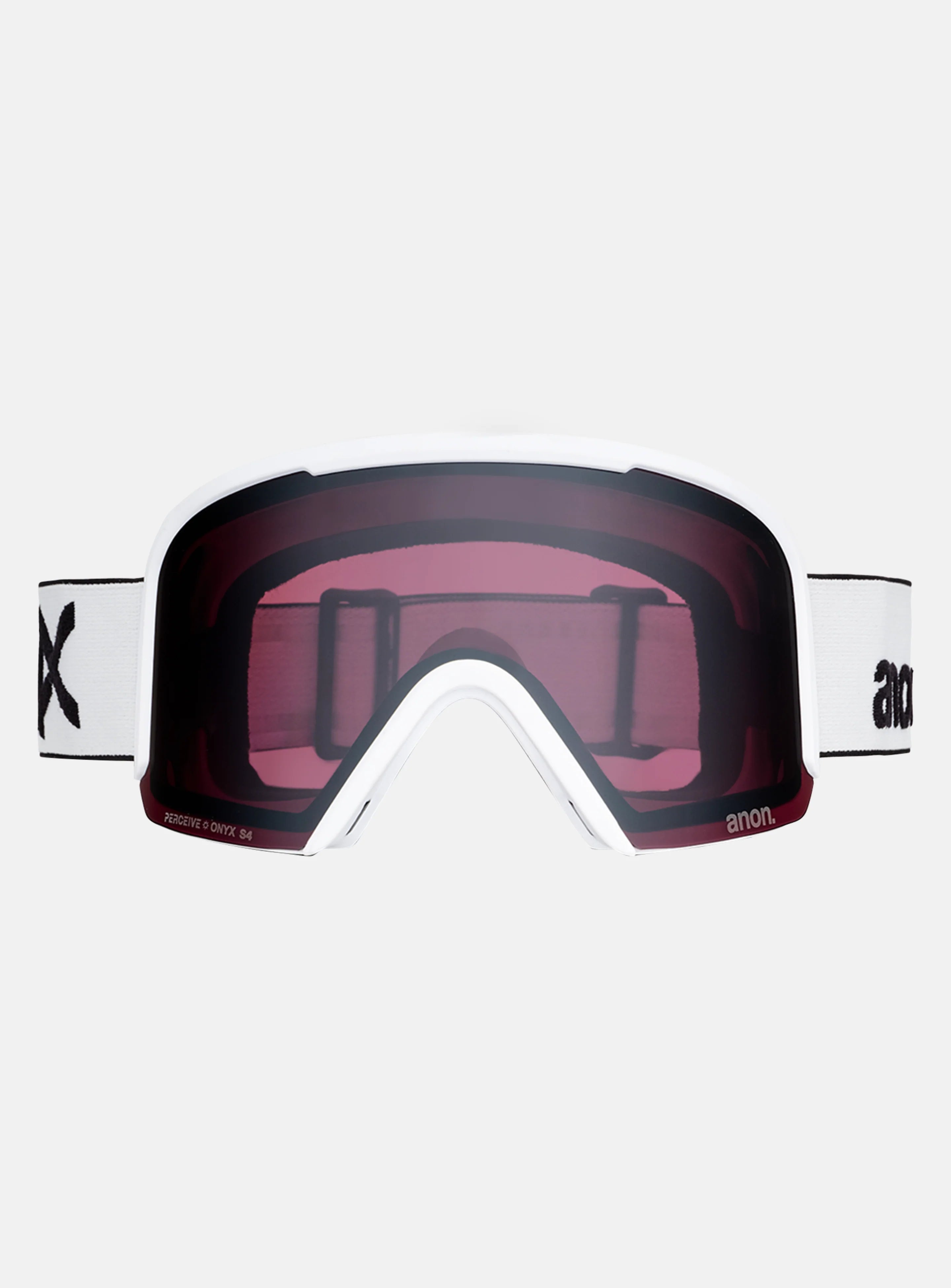 Nesa Goggles + Bonus Lens + MFI Face Mask - White/Perceive Sunny Onyx