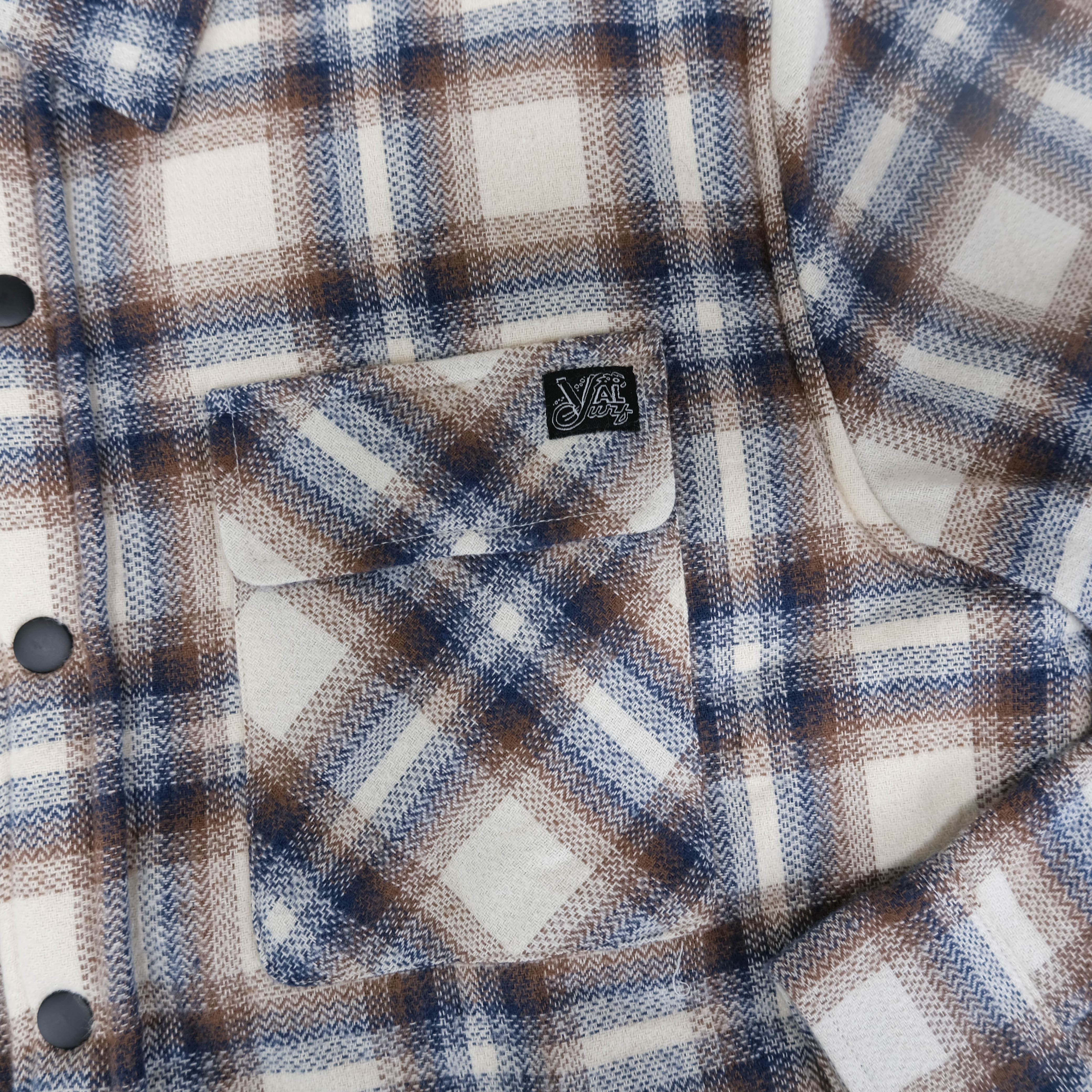 OG Bluebird Flannel - Off-White