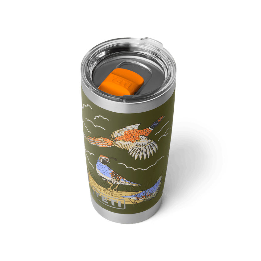 Rambler 20oz Tumbler MS - Upland Bird Olive