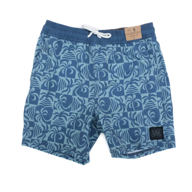Val Surf - OG Logo Boys Ledge Volley, Slate