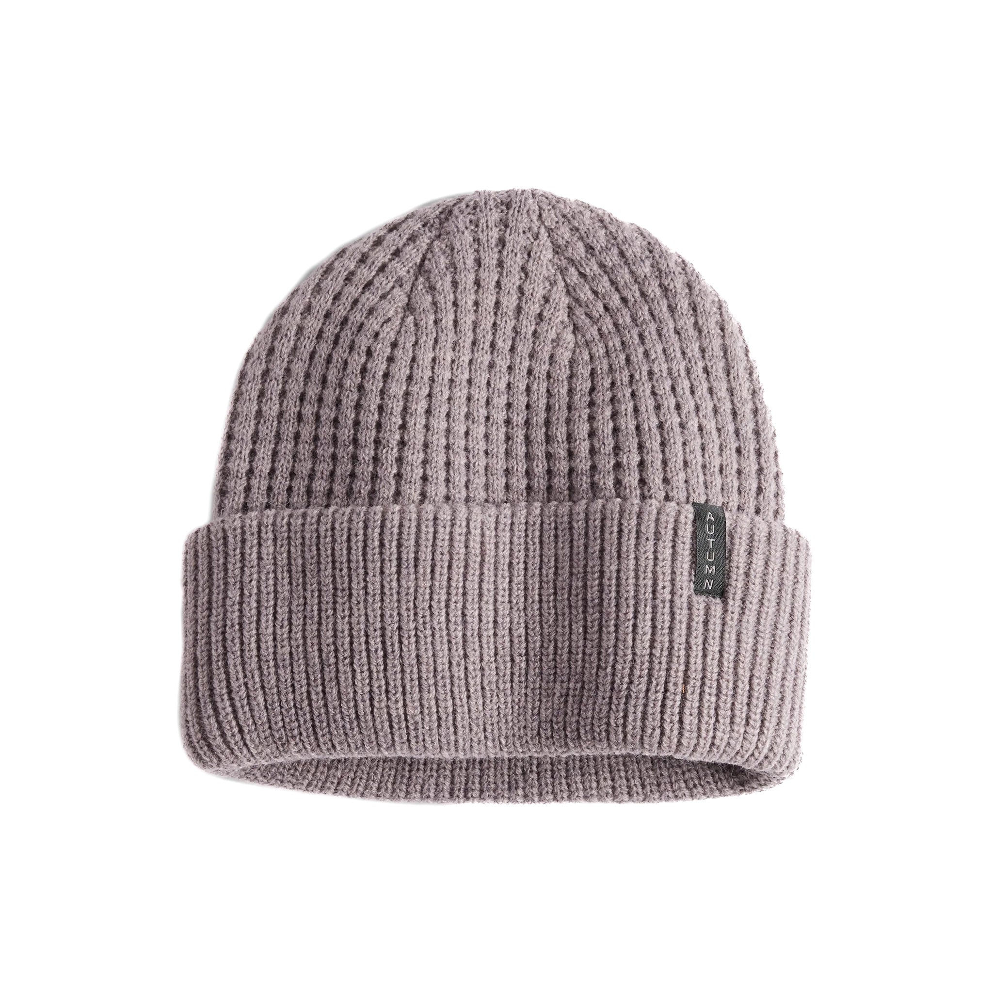 Thermal Knit Beanie - Mauve