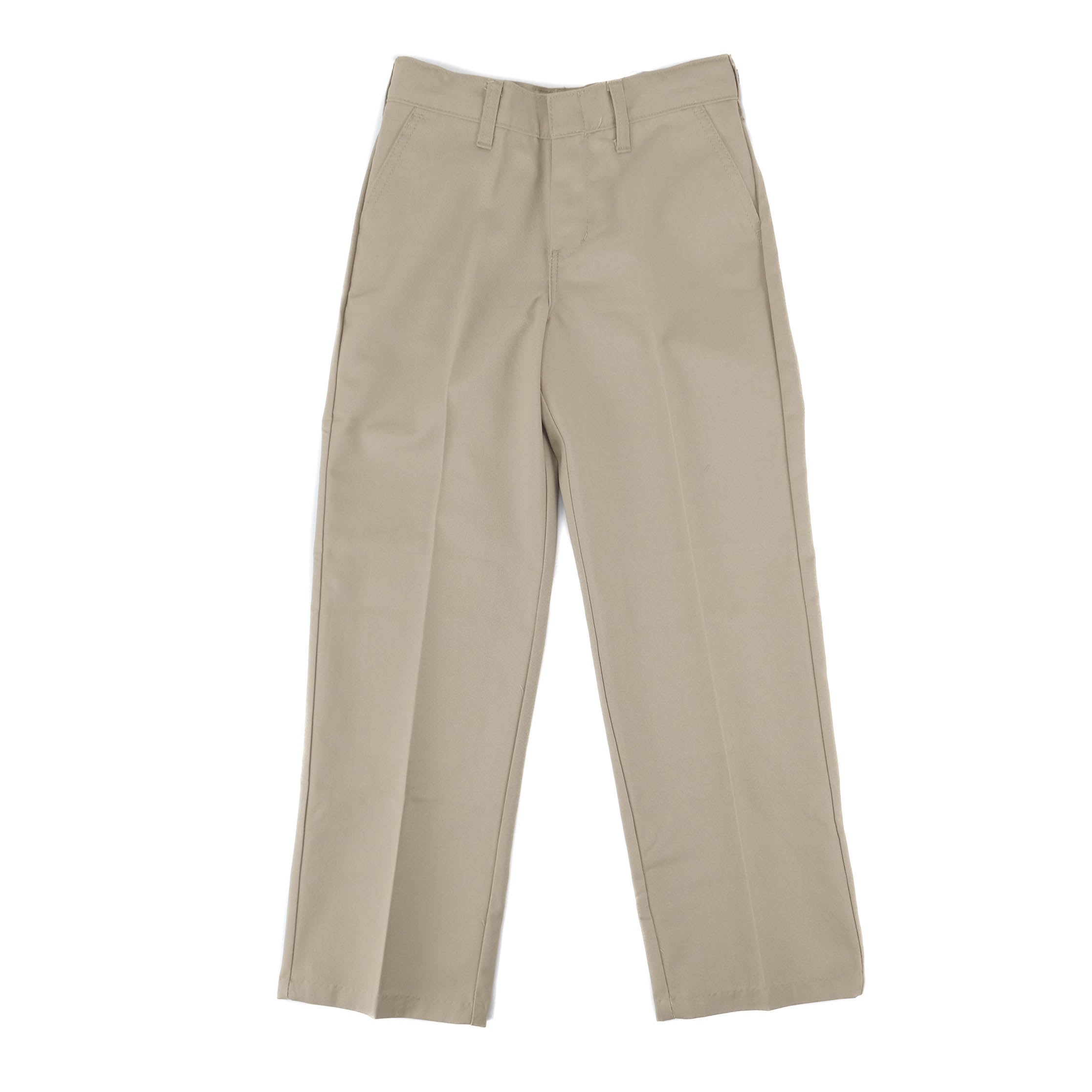 Boys Flexwaist Flat Front Pant, Desert Sand