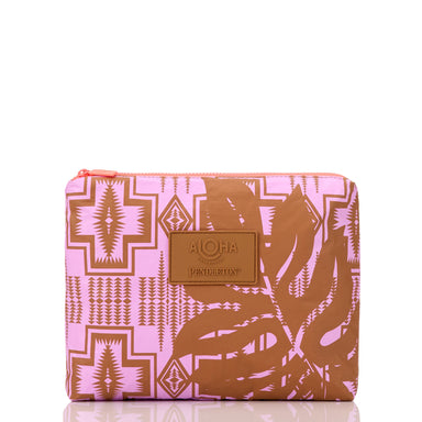 Aloha Collection - Ulu Century Harding Mid Pouch - Peony/Toffee