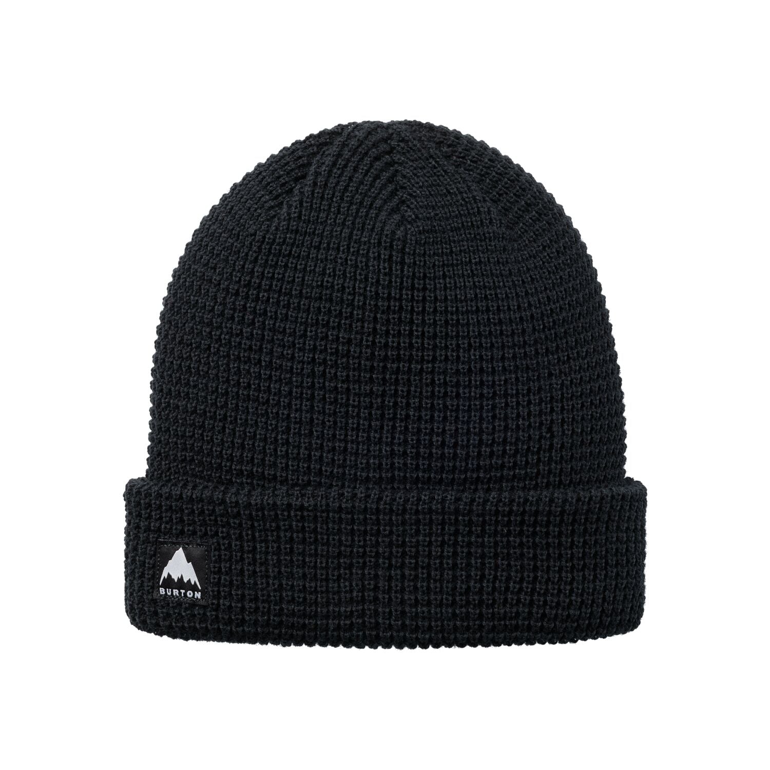 Recycled Waffle Beanie, True Black