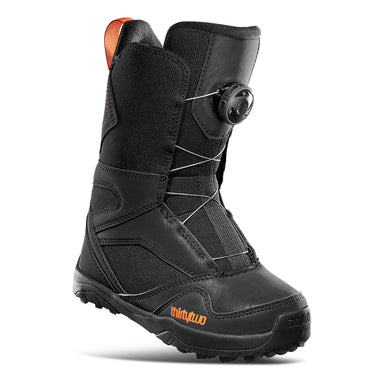 burton junior snowboard boots Grom BOA Kids Get your mini shredder started on the right foot with the kids Burton Mini Grom Snowboard Boots that are super Burton Zip Line Junior Snowboard