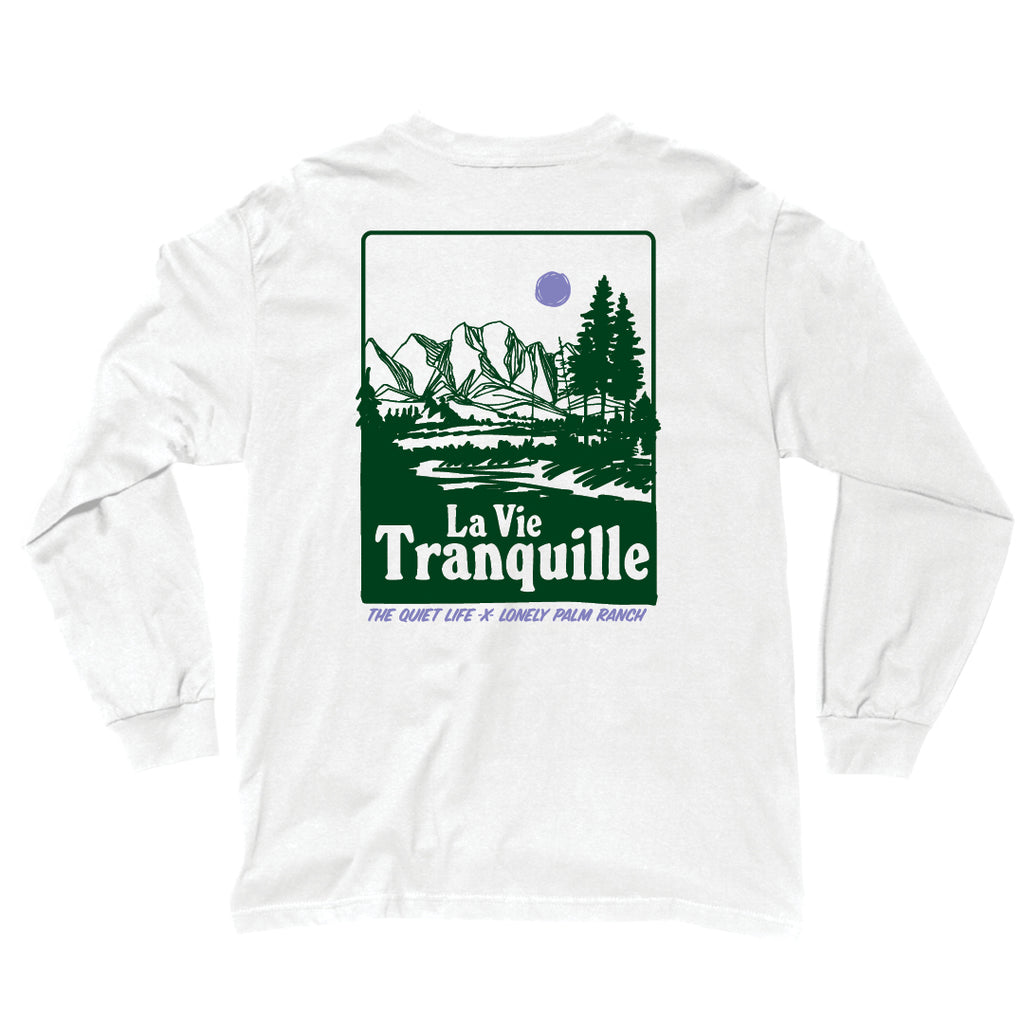 La Vie Lonely Palm Edition S/S Tee - White