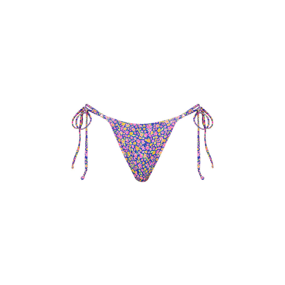 Thong Tie Side Bikini Bottom - Rosie Rally