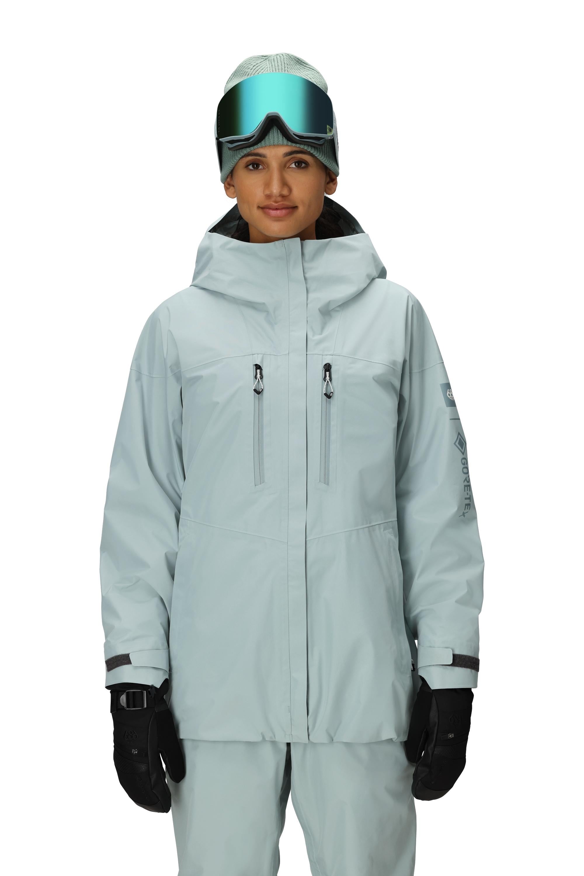 Womens Gore-Tex Skyline Thermagraph Jacket - Dusty Marine