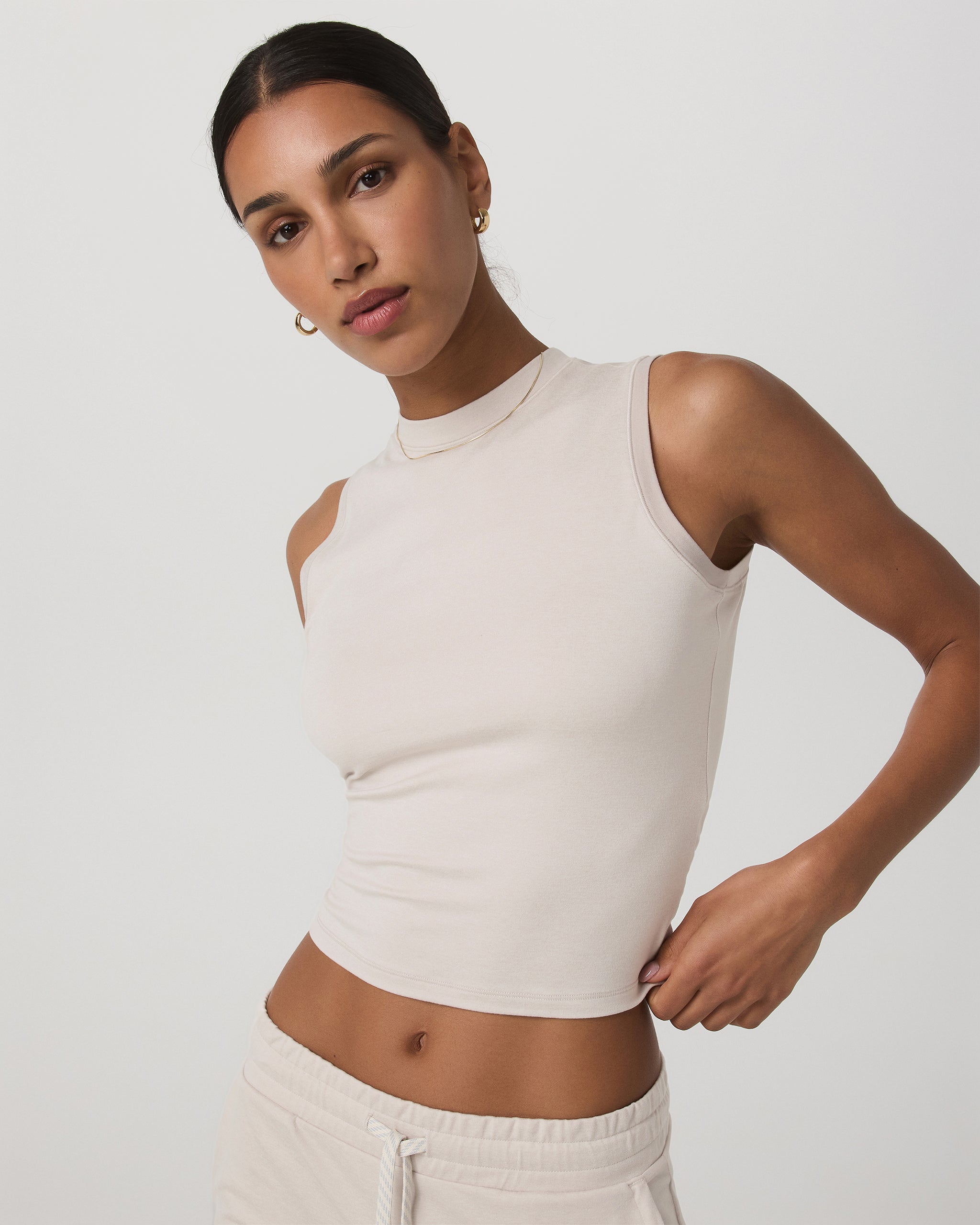 Womens Halo Muscle Tank