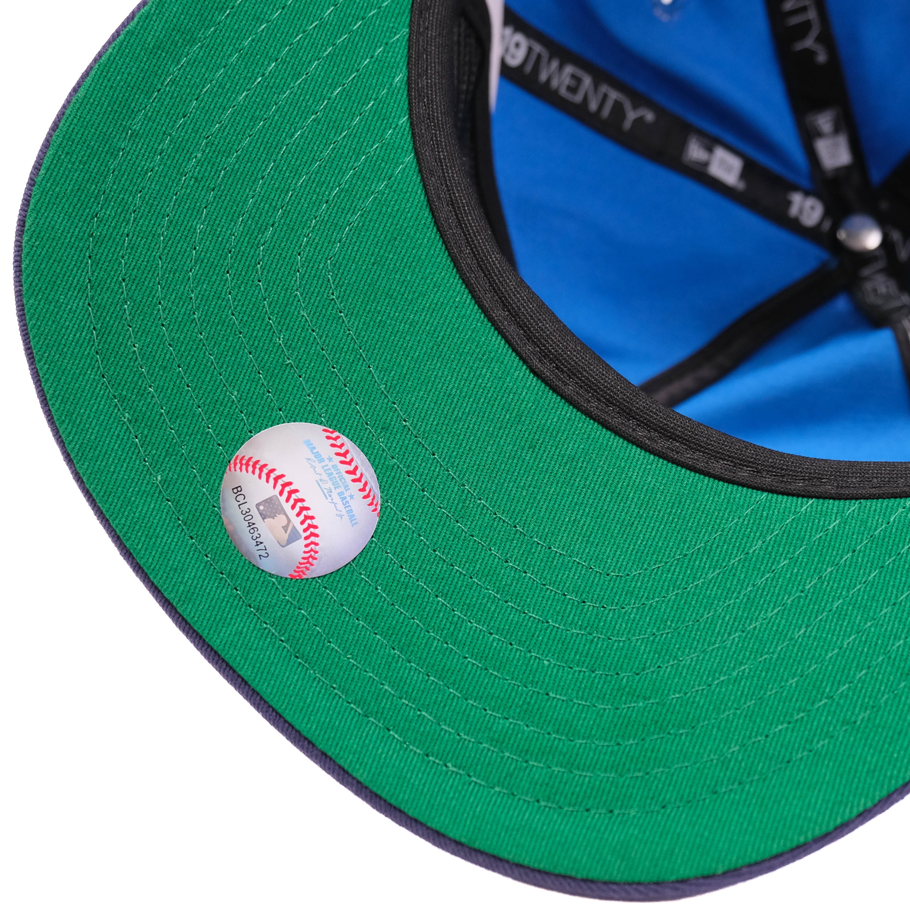LA Dodgers Rose Hat - New Era 19TWENTY Snapback Hat - Snap Shot Blue