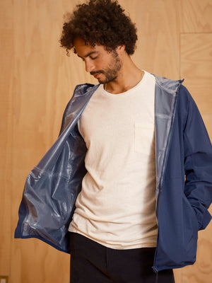 Skiff Rain Jacket - Navy