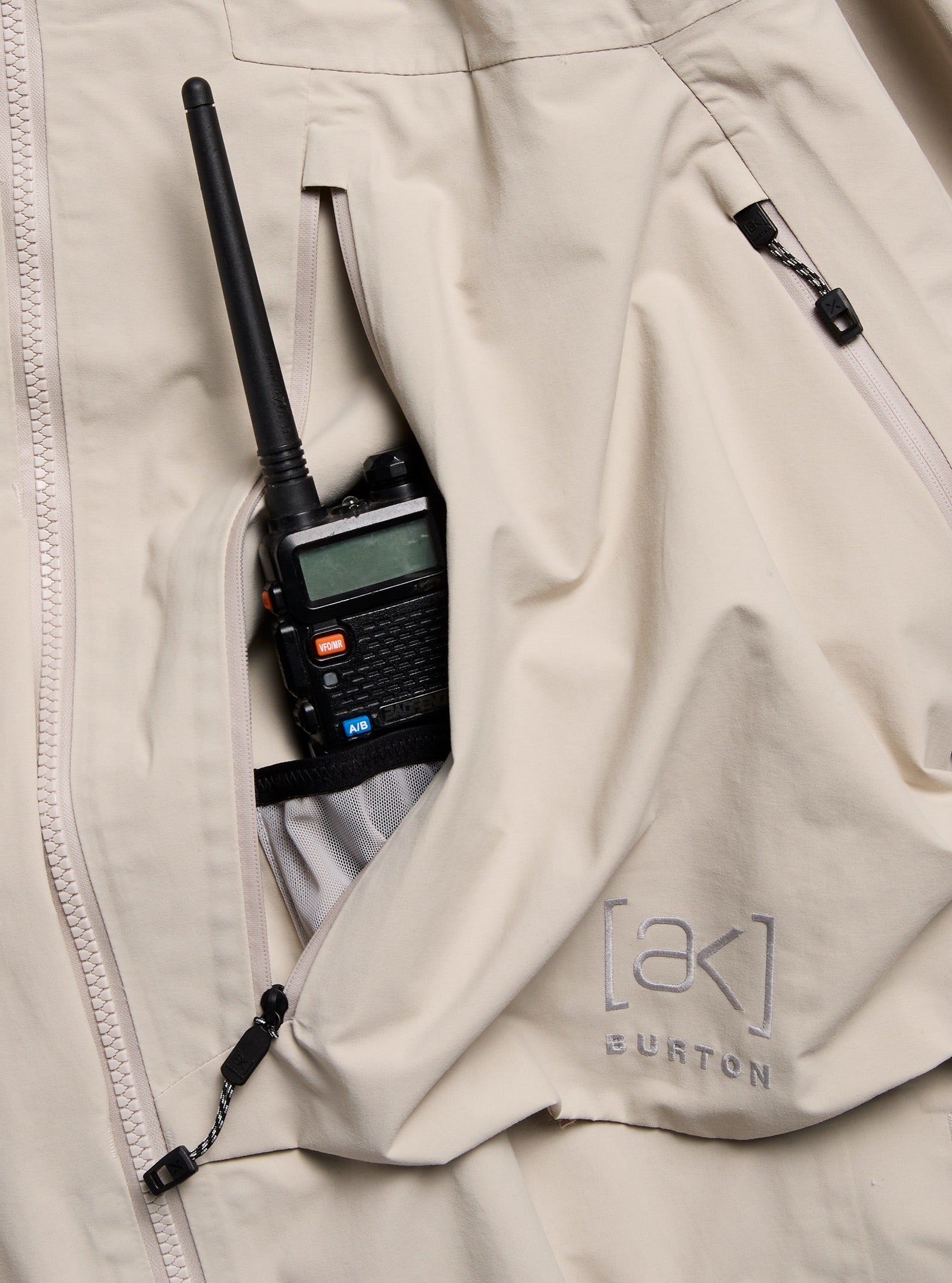 Mens [ak] Cyclic Gore-Tex 2L Jacket - Chinchilla Gray