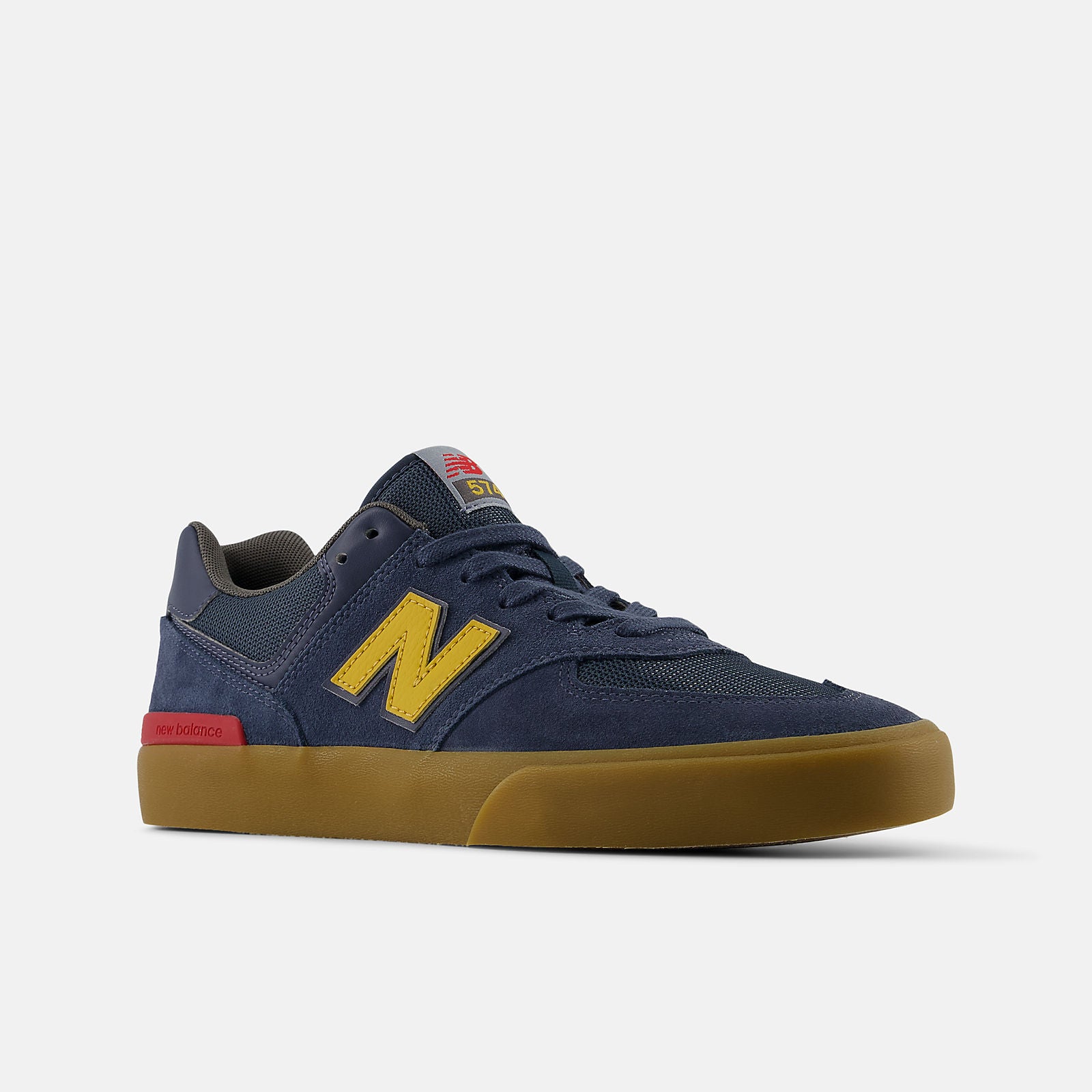 NB Numeric 574 Vulc - Petrol/Gum