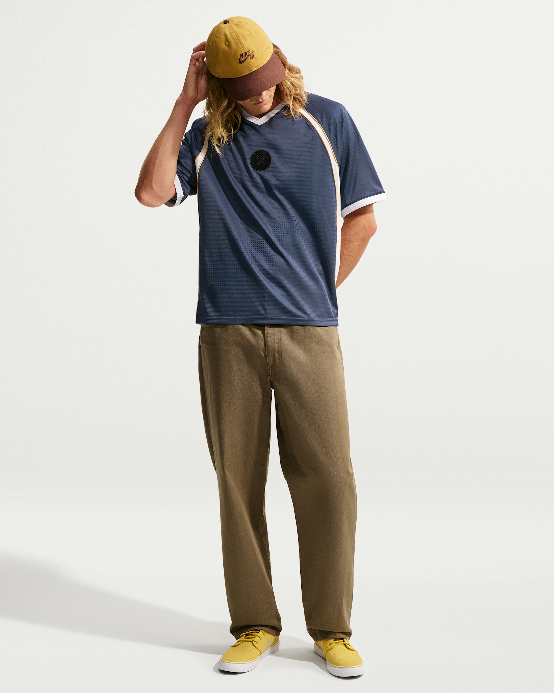 Nike SB S/S Skate Jersey - Thunder Blue/Summit White