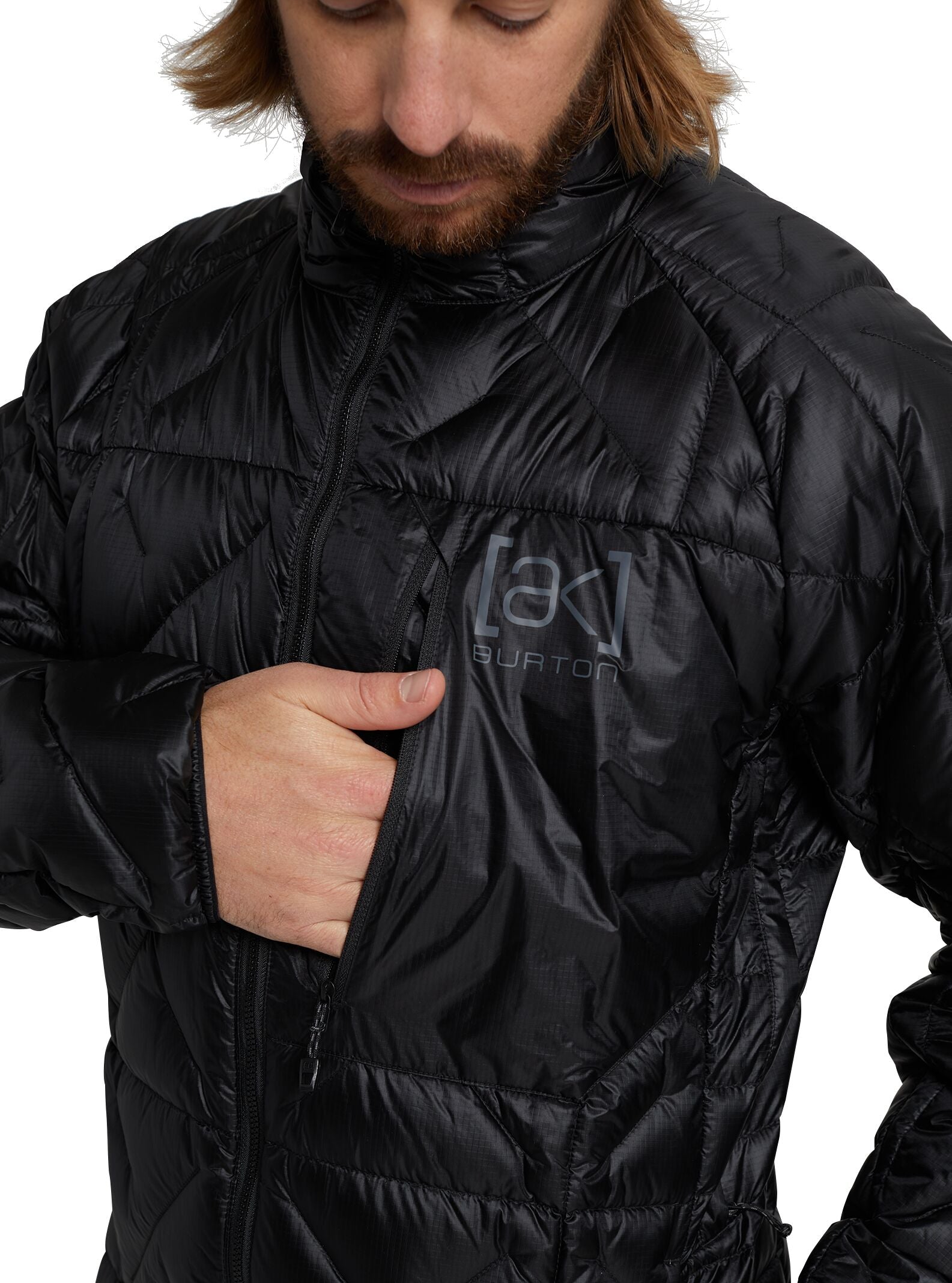 Mens [AK] Baker Down Jacket - True Black