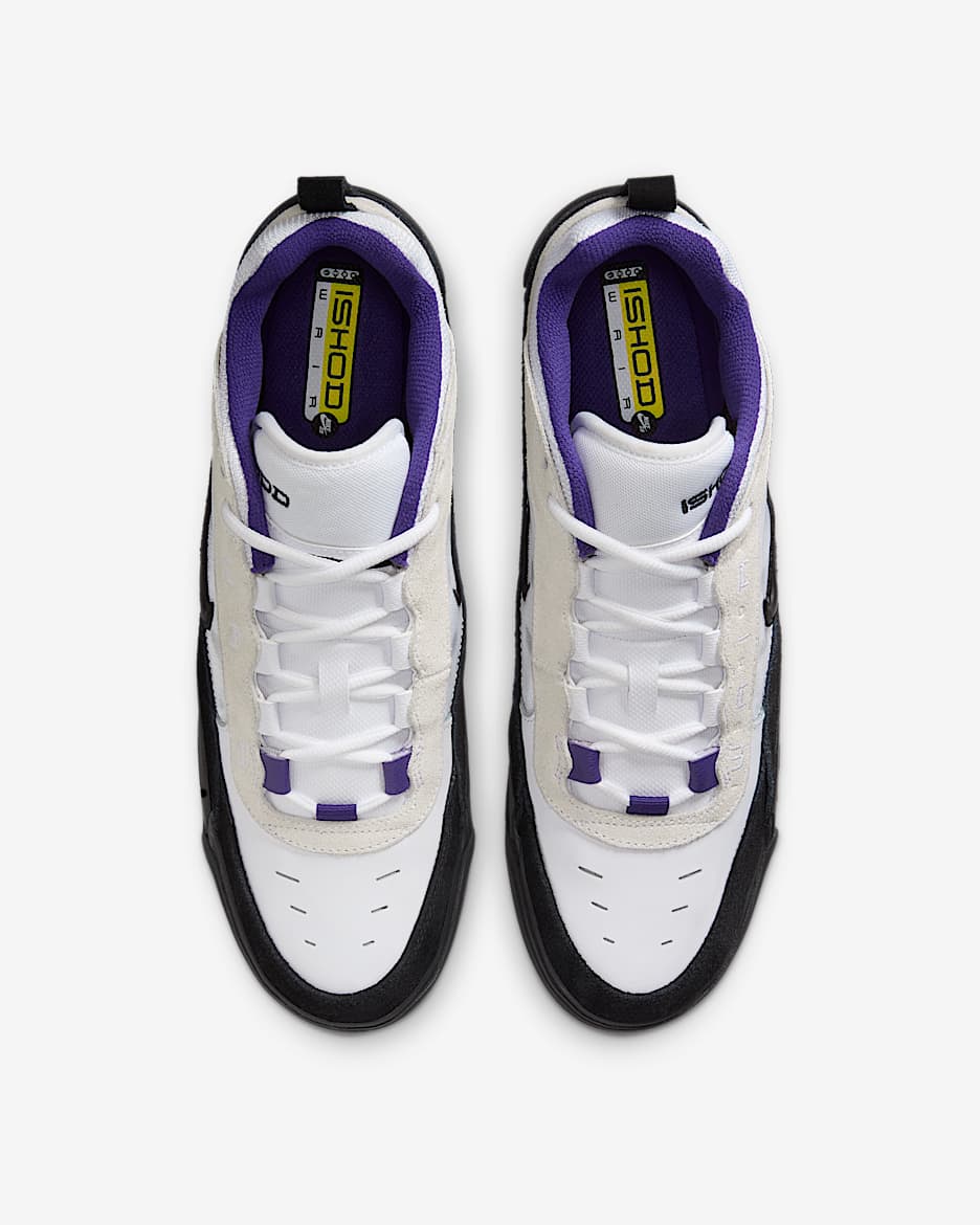 Nike SB Air Max Ishod - White/Black-Court Purple