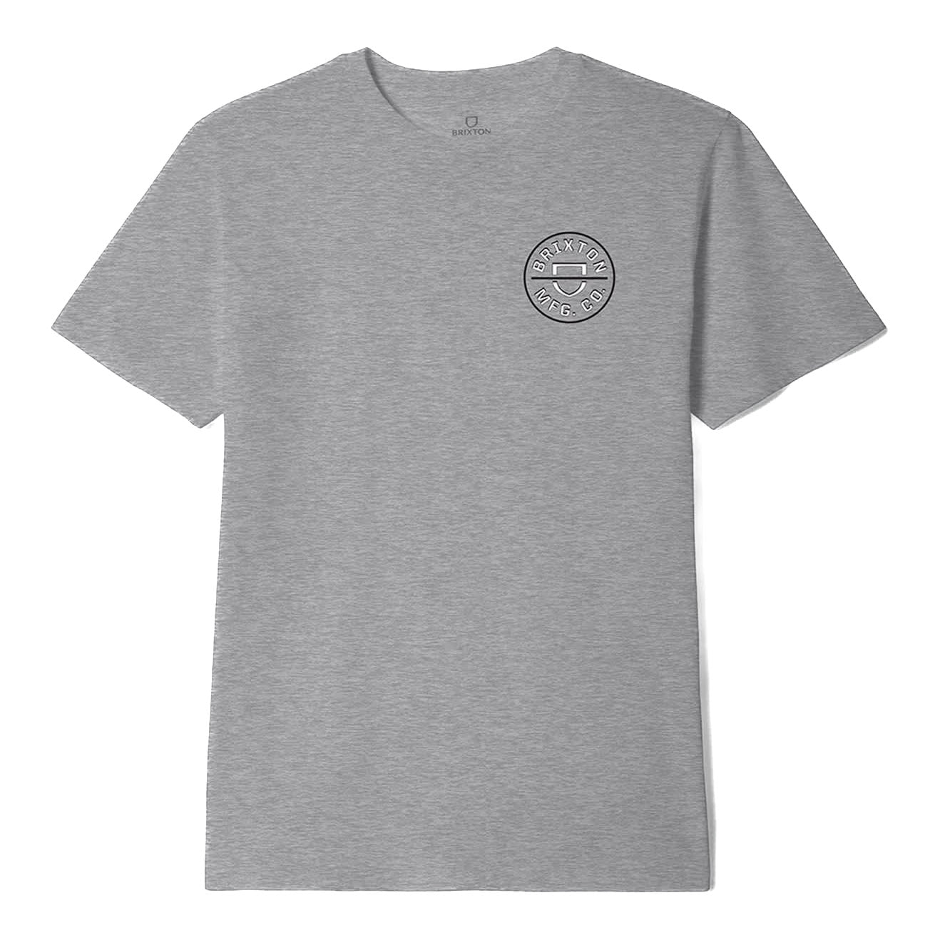 Crest II S/S STD - Heather Grey/White/Black