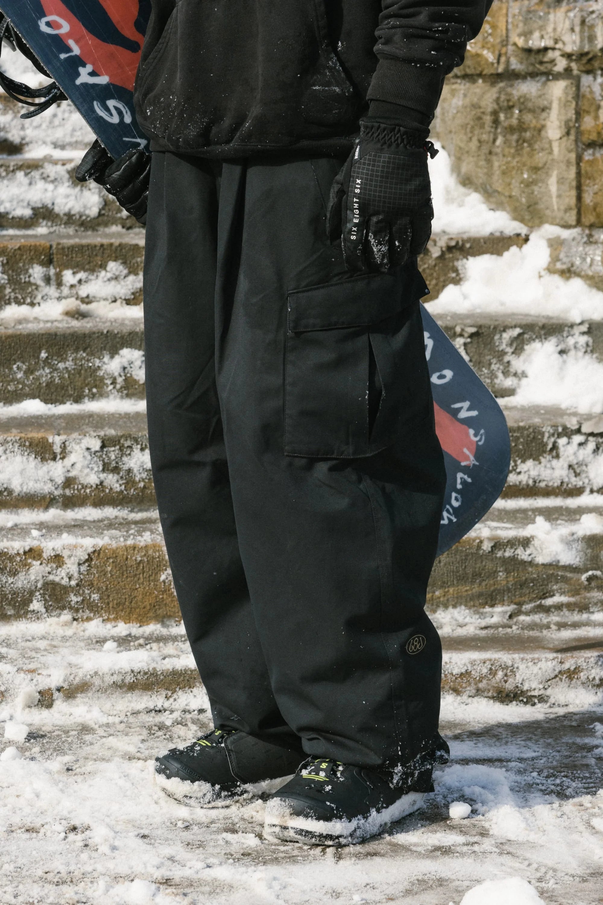 Essox Cargo Pant, Black