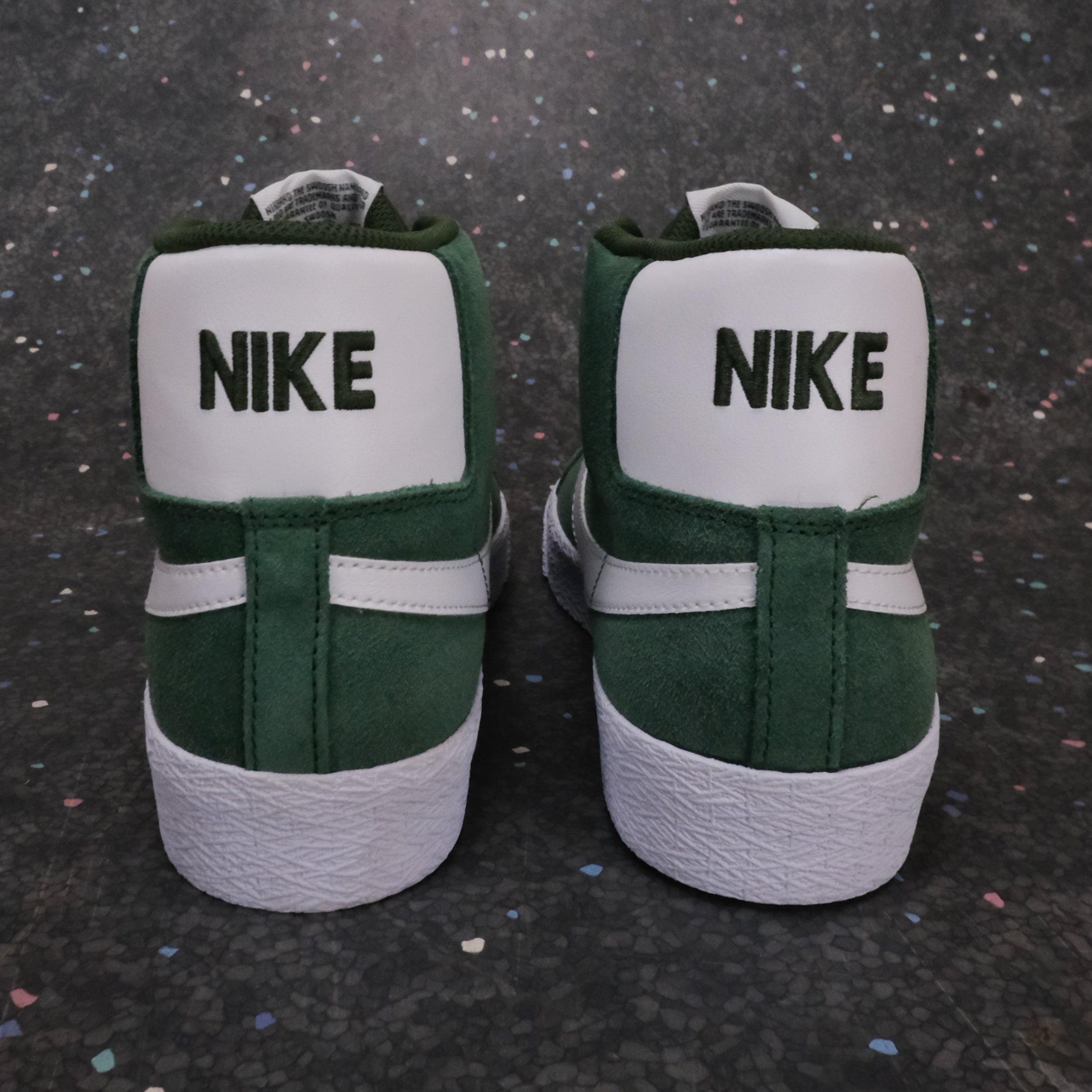 Nike SB Zoom Blazer Mid - Fir/White