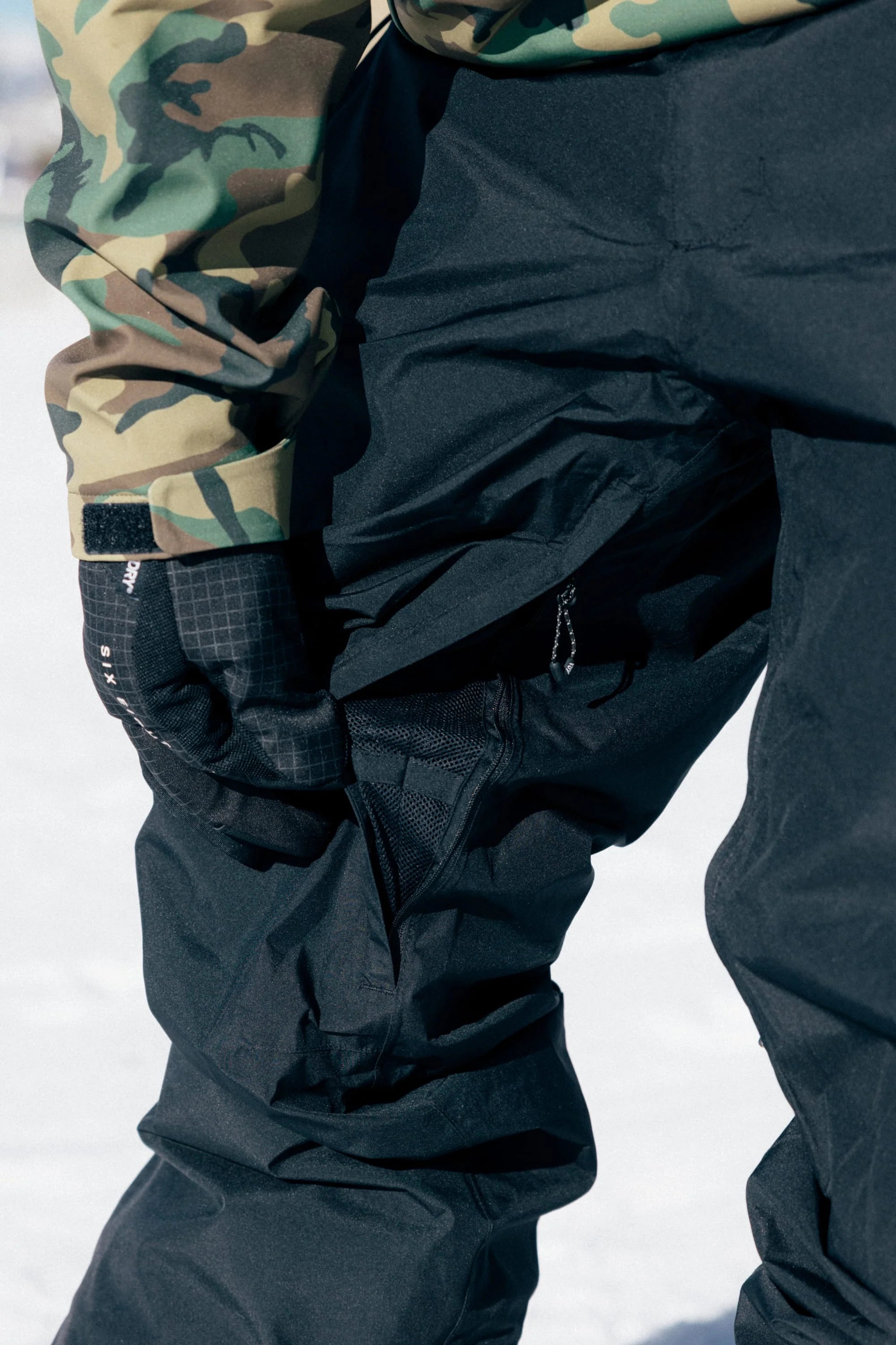 Mens Gore-Tex Core Shell Pant - Black