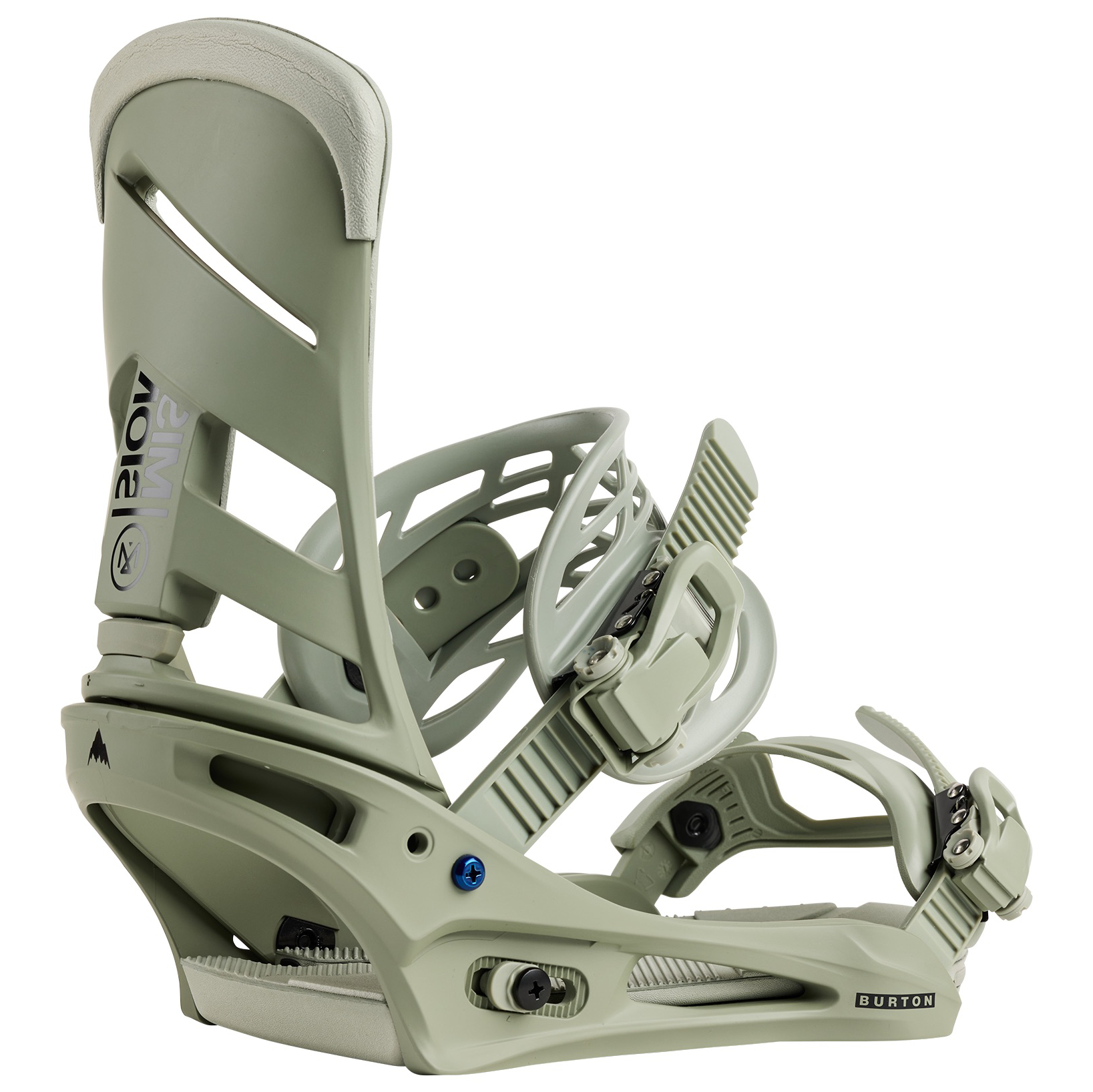 Mission Re:Flex Snowboard Bindings, Talc Green