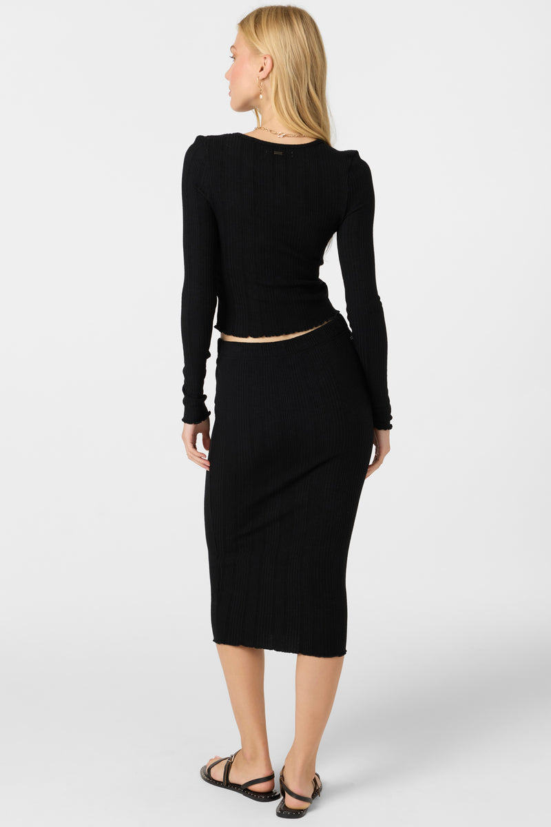 Womens Brennan Skirt - Black