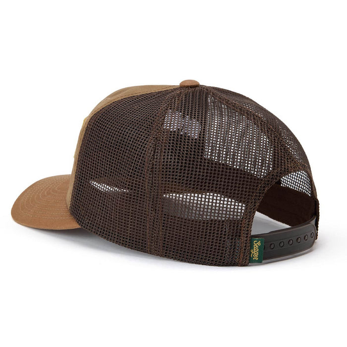 Wilson Trucker Snapback - Tan Waxed Canvas