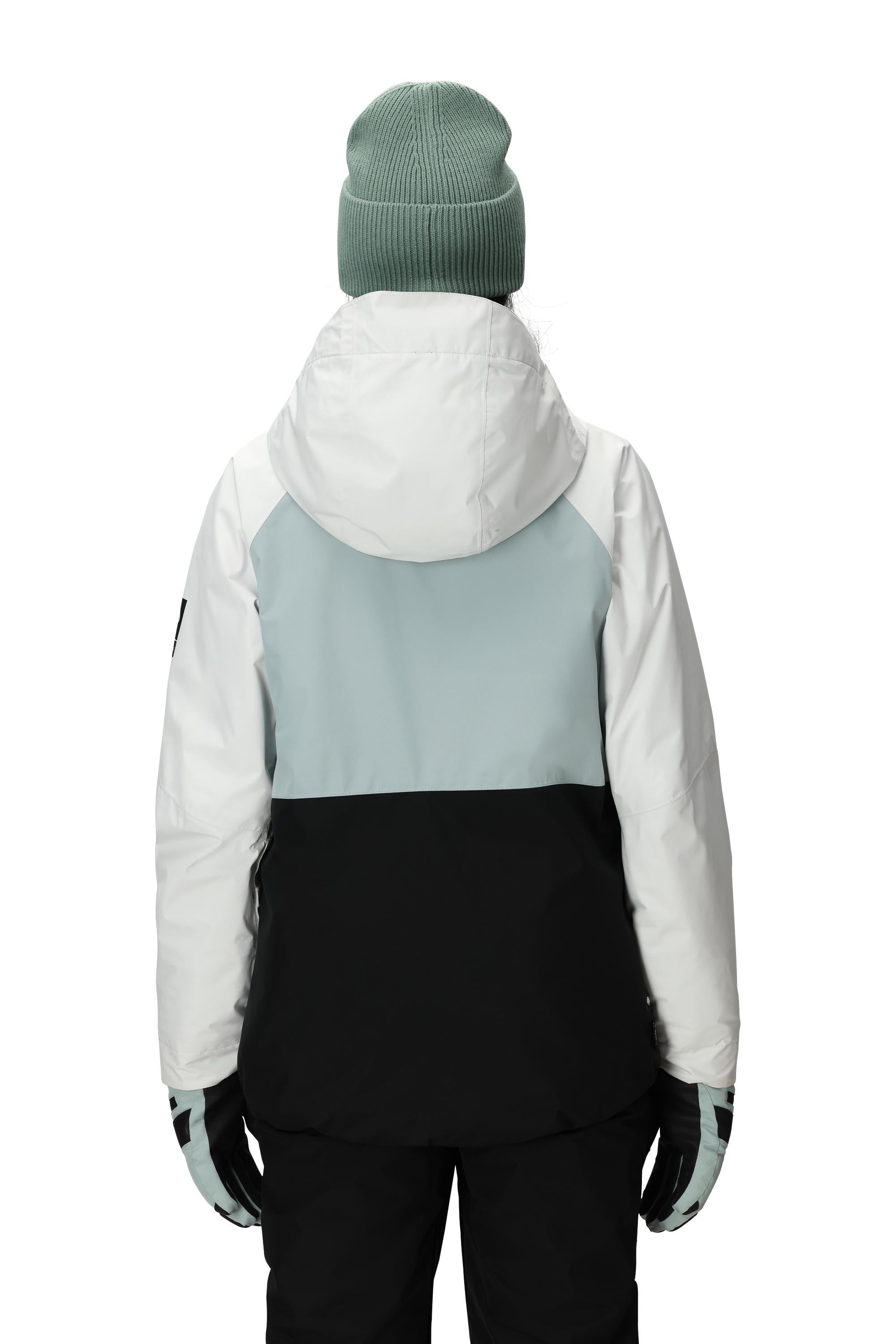 Womens Gore-Tex Willow Insulated Jacket - Dusty Marine Colorblock