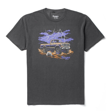 Seager - Premium Mud Romp Tee - Pigment Black