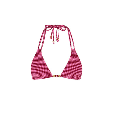 Kulani Kinis - Halter Bralette Bikini Top - Cherry Kiss