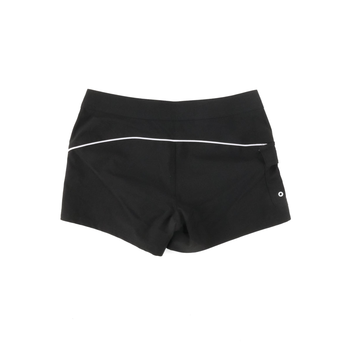 product image Womens Saltwater Solids Stretch 3" Boardshorts - Black