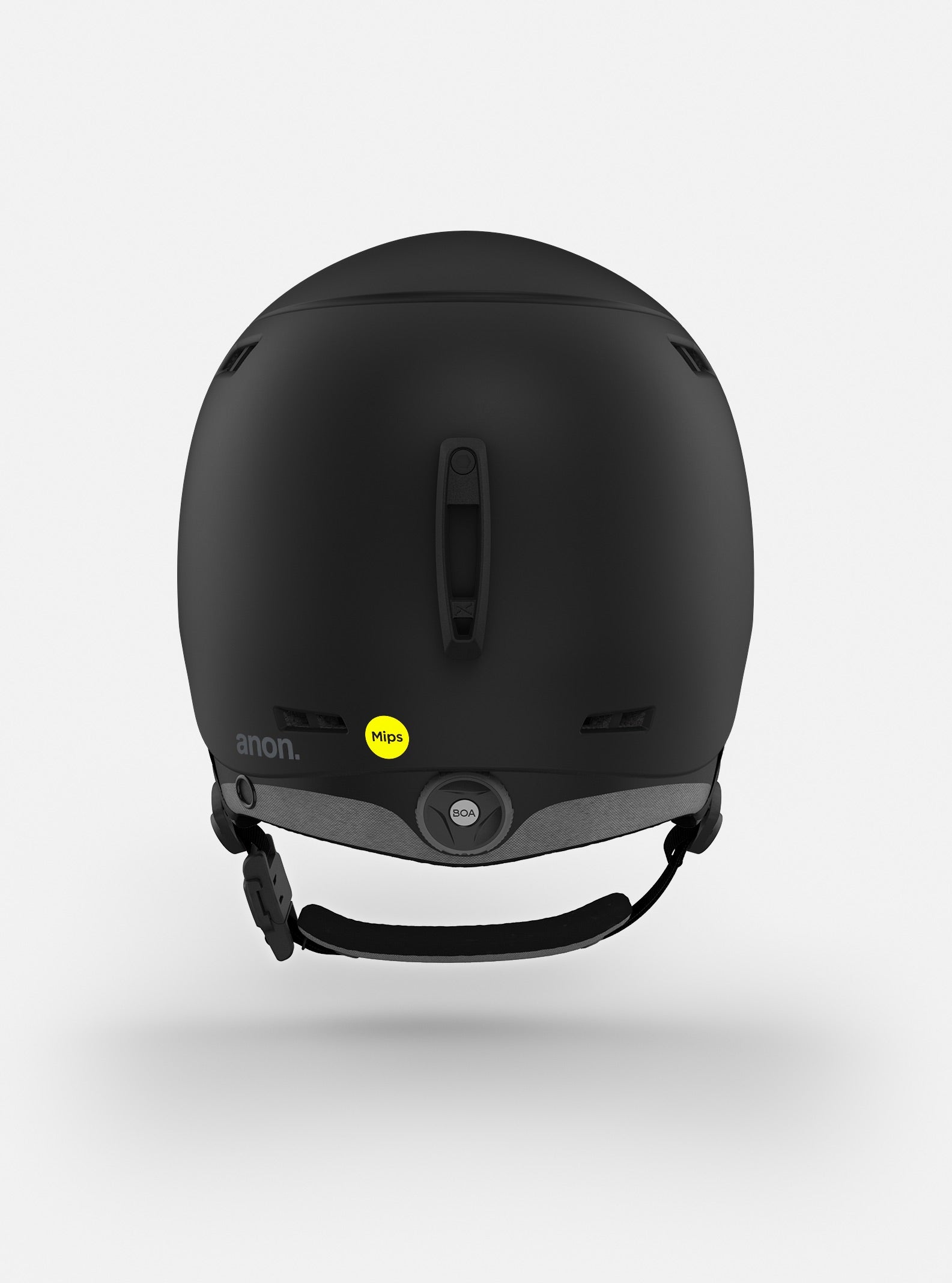 Rodan Long Hair Fleece Mips Ski & Snowboard Helmet, Black