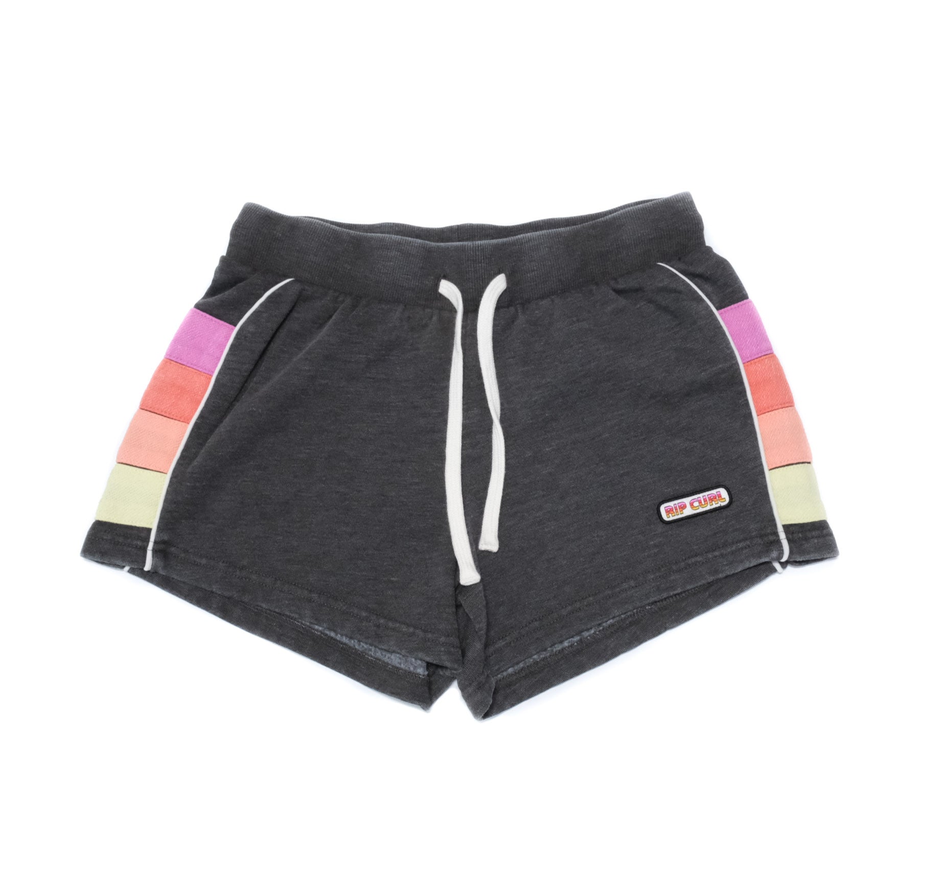 Surf Revival Fleece Short - Wsahed Black