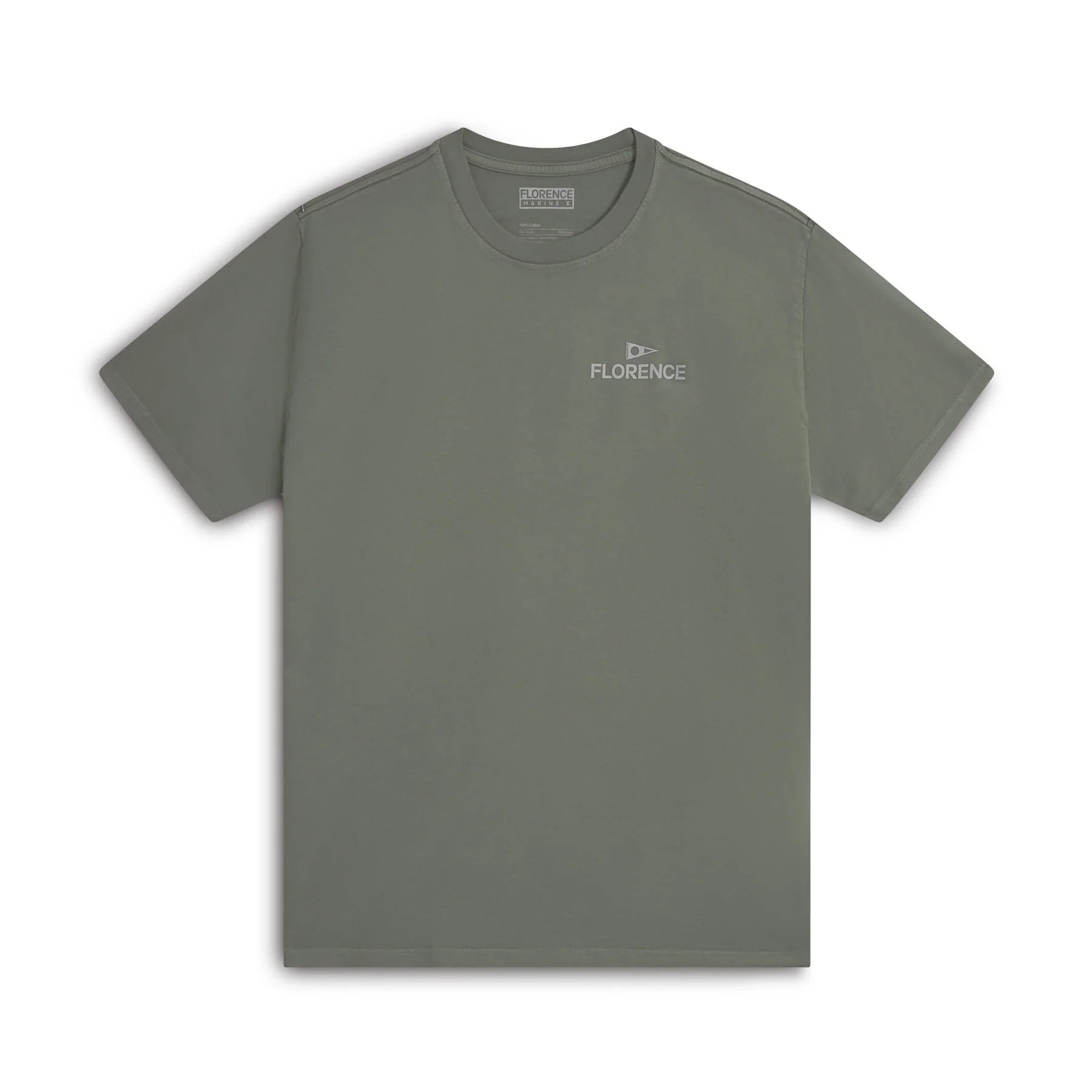 Crew T-Shirt - Moss Grey