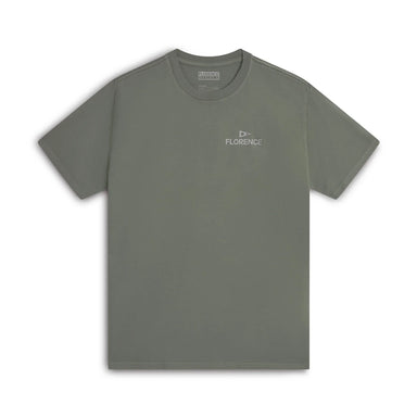 Florence Marine X - Crew T-Shirt - Moss Grey