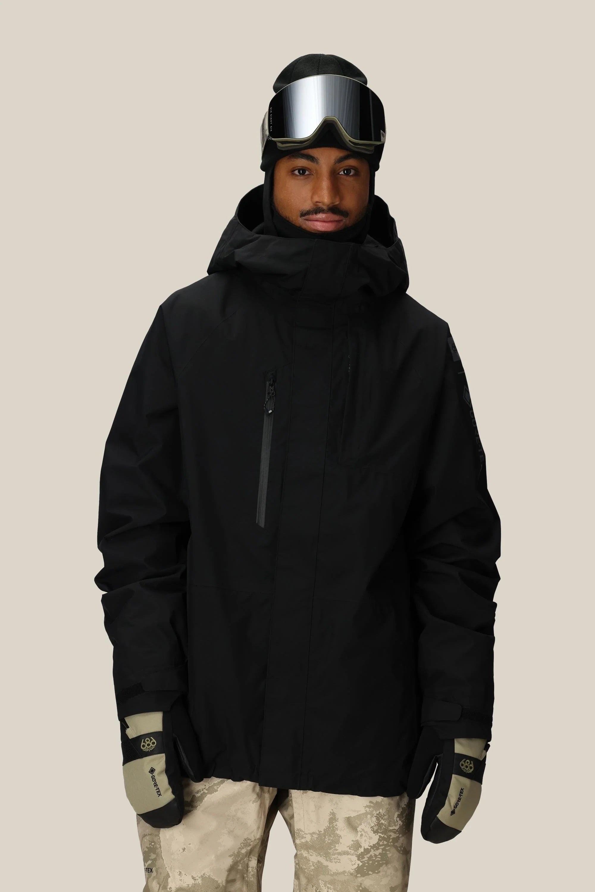 Mens Gore-Tex Core Insulated Jacket - Black