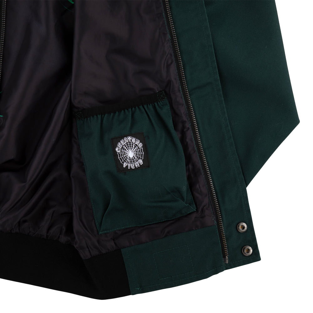Hesher Bomber Jacket - Hunter Green
