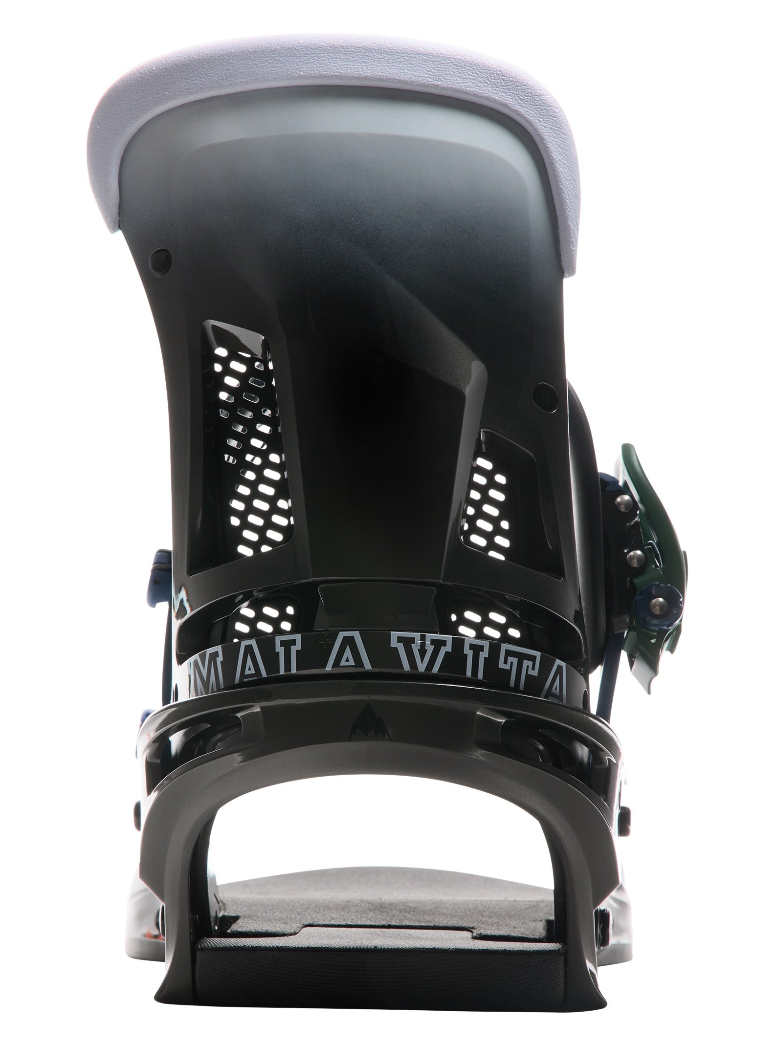 Mens Malavita Snowboard Bindings - Black Fade