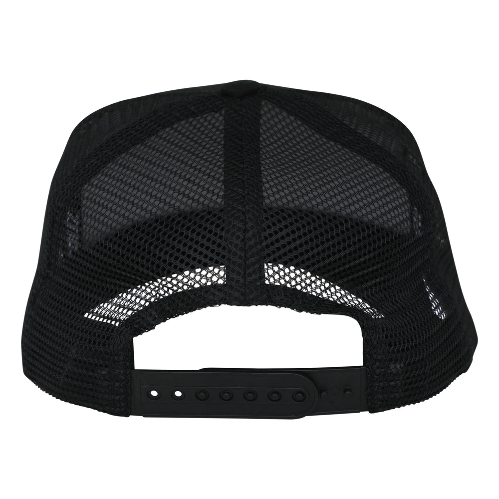 Classic Dot Mesh Trucker Kids - Black
