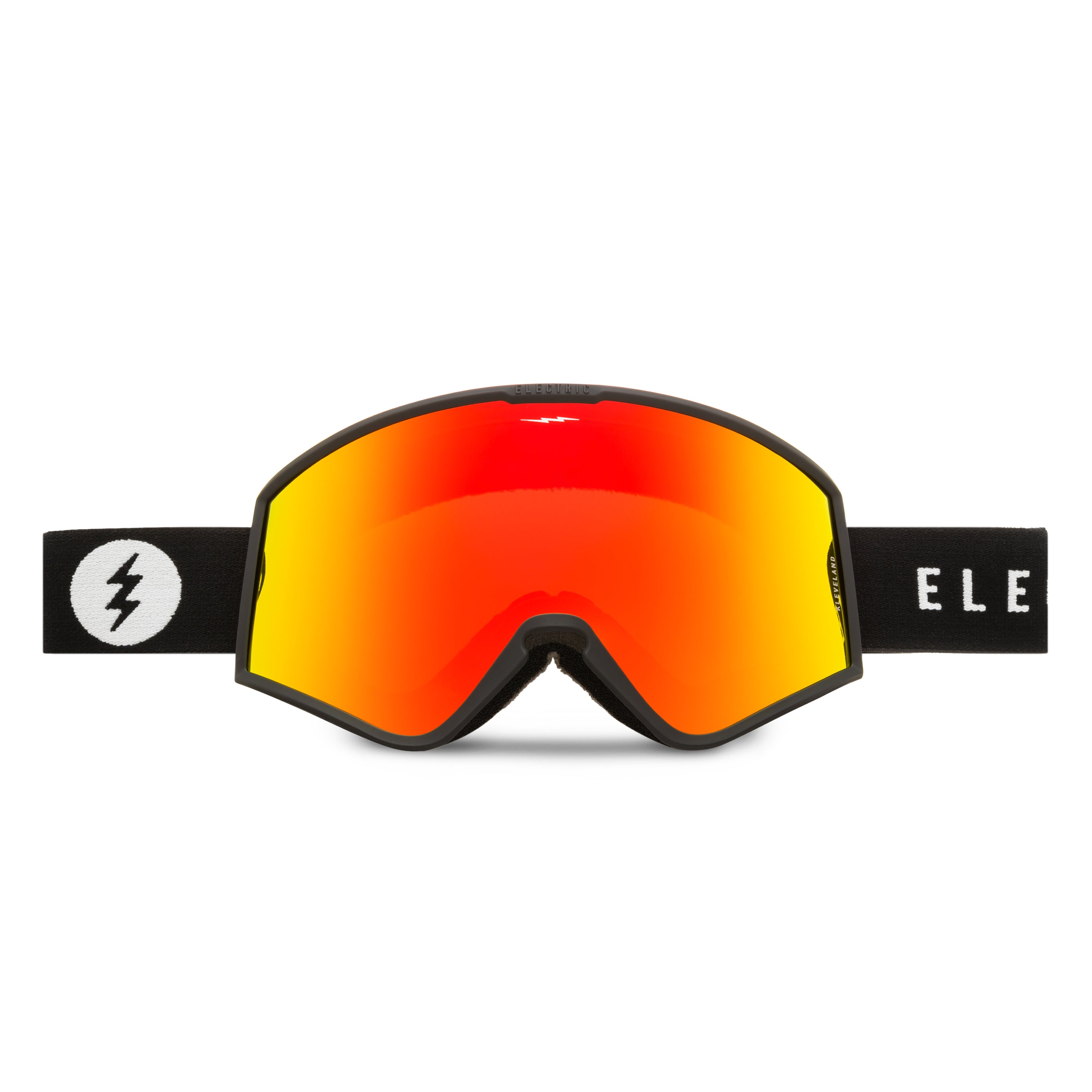Electric Kleveland Goggles Matte Black / Brose/Red Chrome