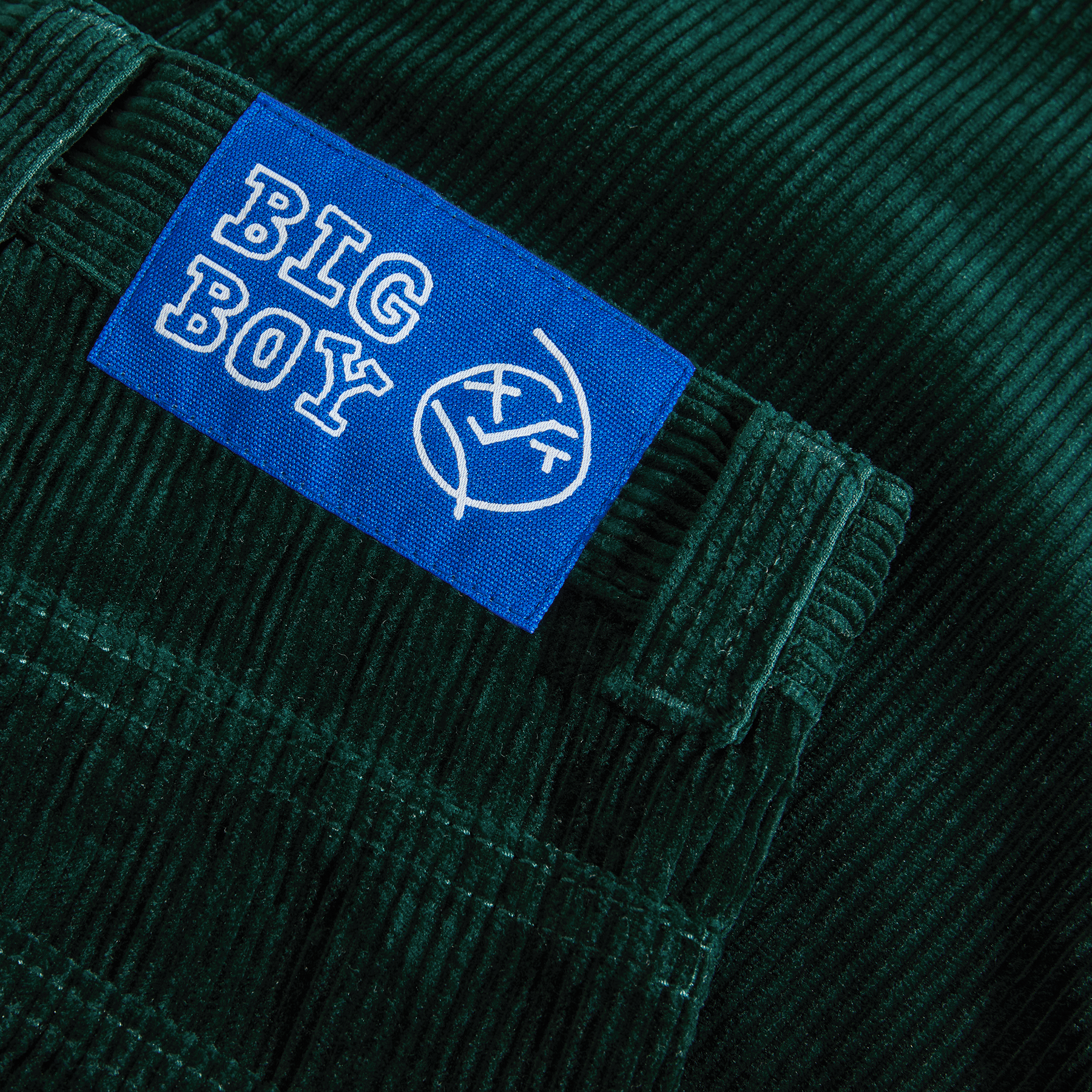 Big Boy Cords- Dark Emerald