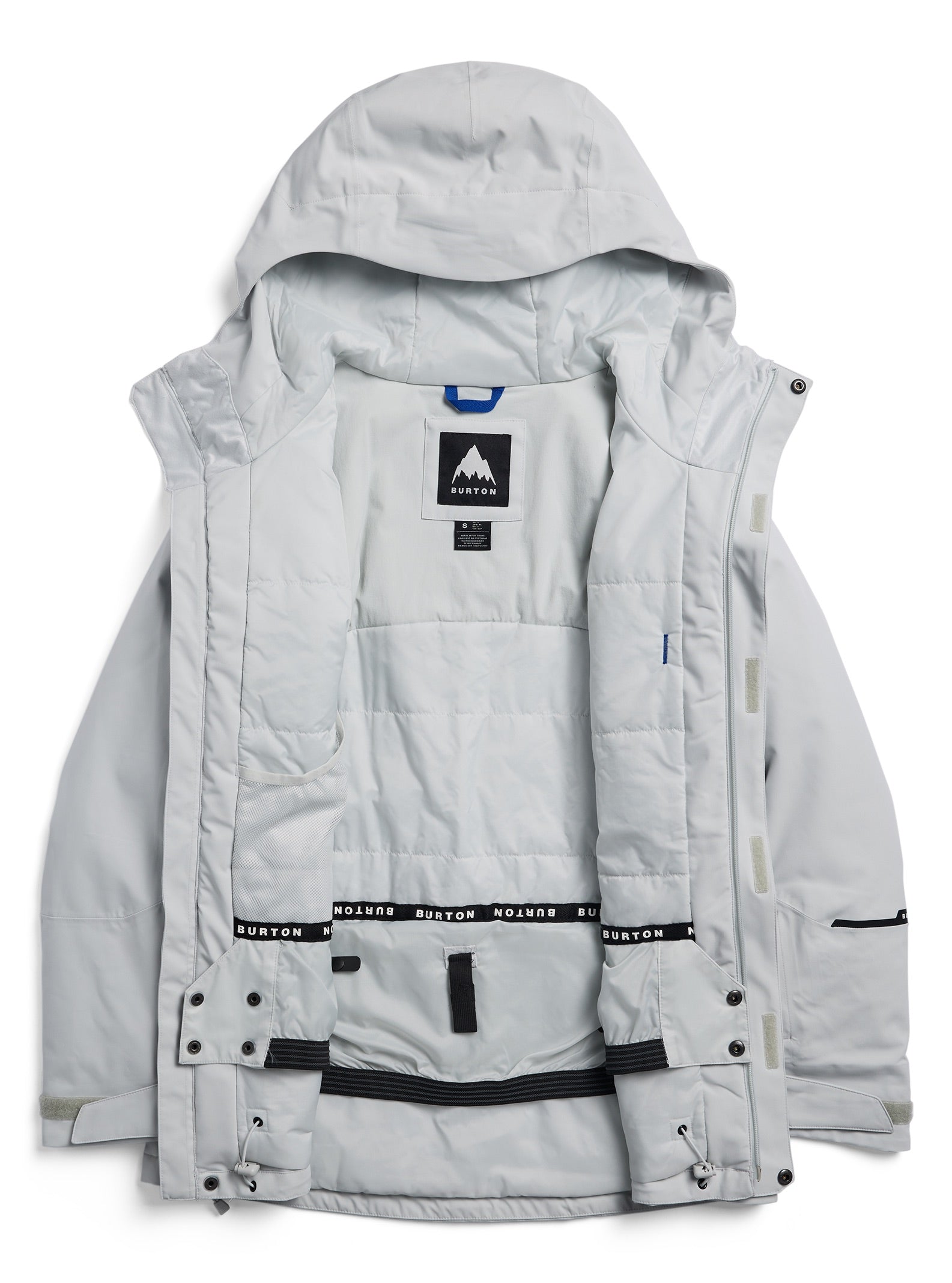 Womens Reserve 2L Insulated Stretch Slim Jacket - Gray Cloud