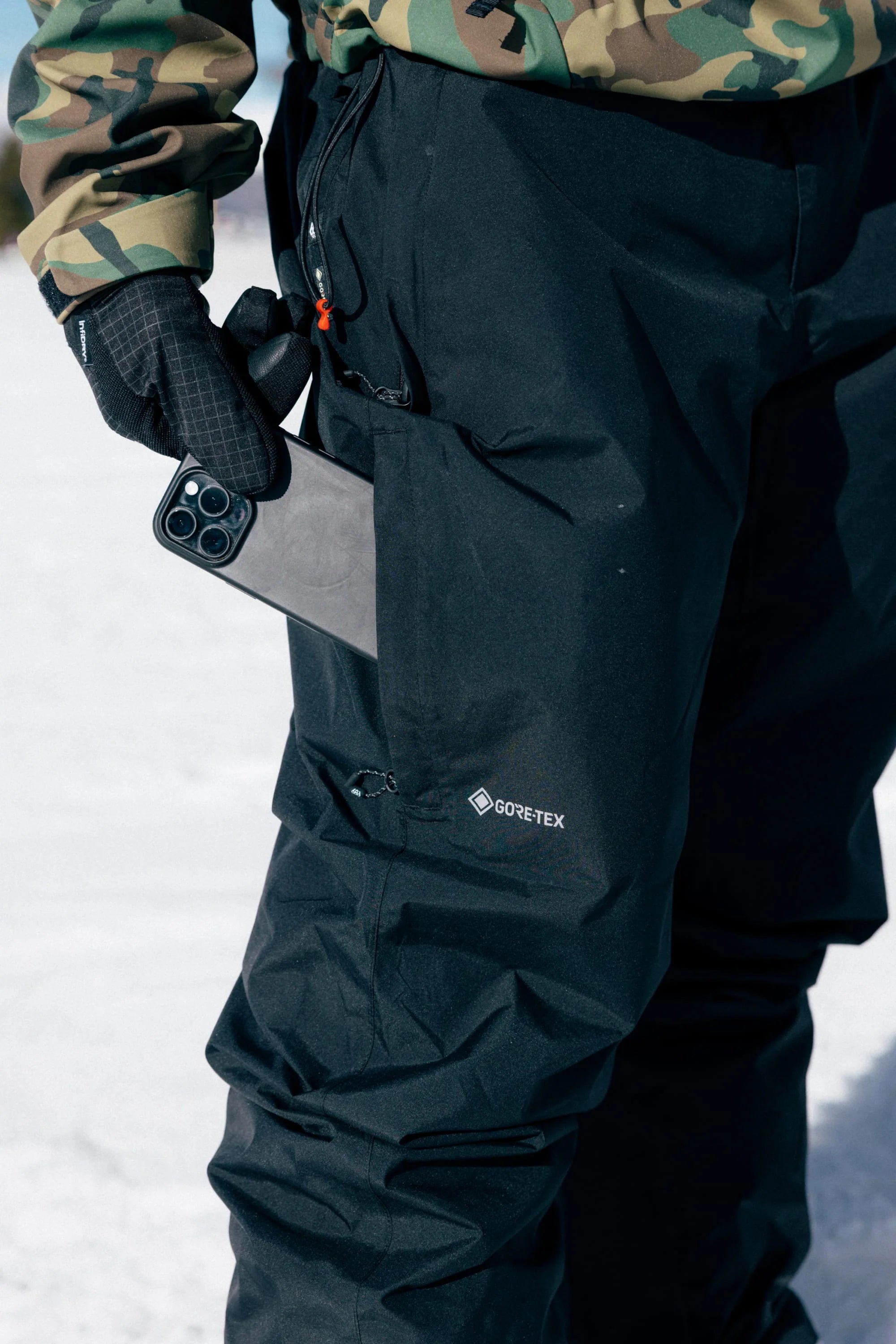 Mens Gore-Tex Core Shell Pant - Black