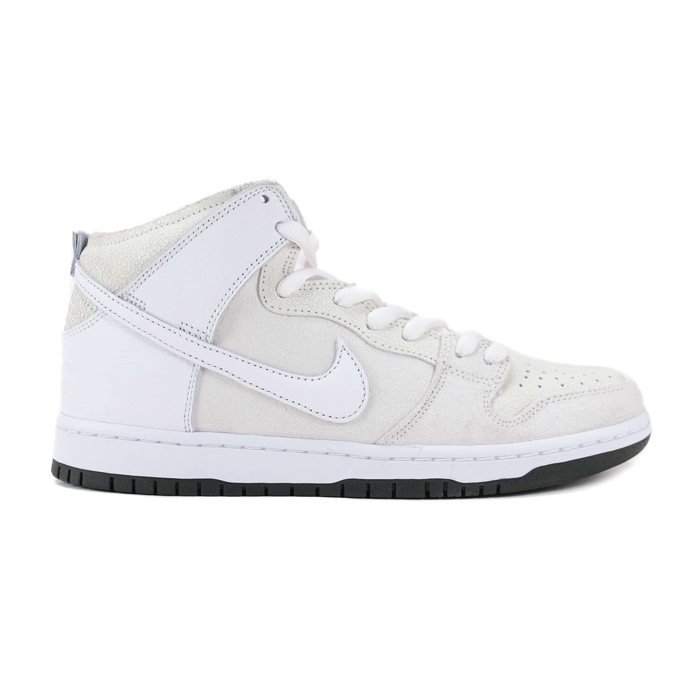 Nike SB Dunk High (Anti-Hero) - White/White-Black