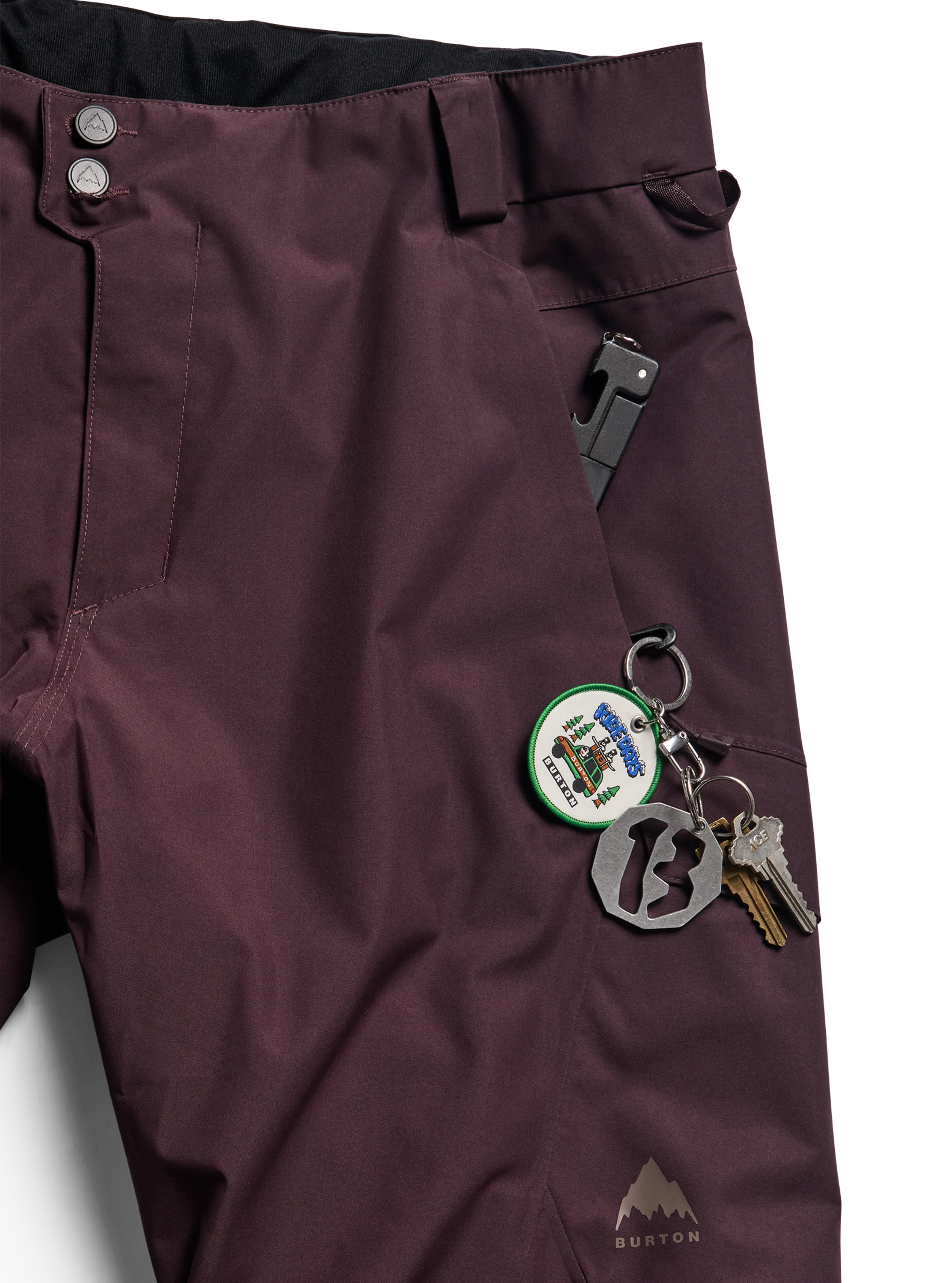 Mens Reserve 2L Pants - Bear Hug Brown