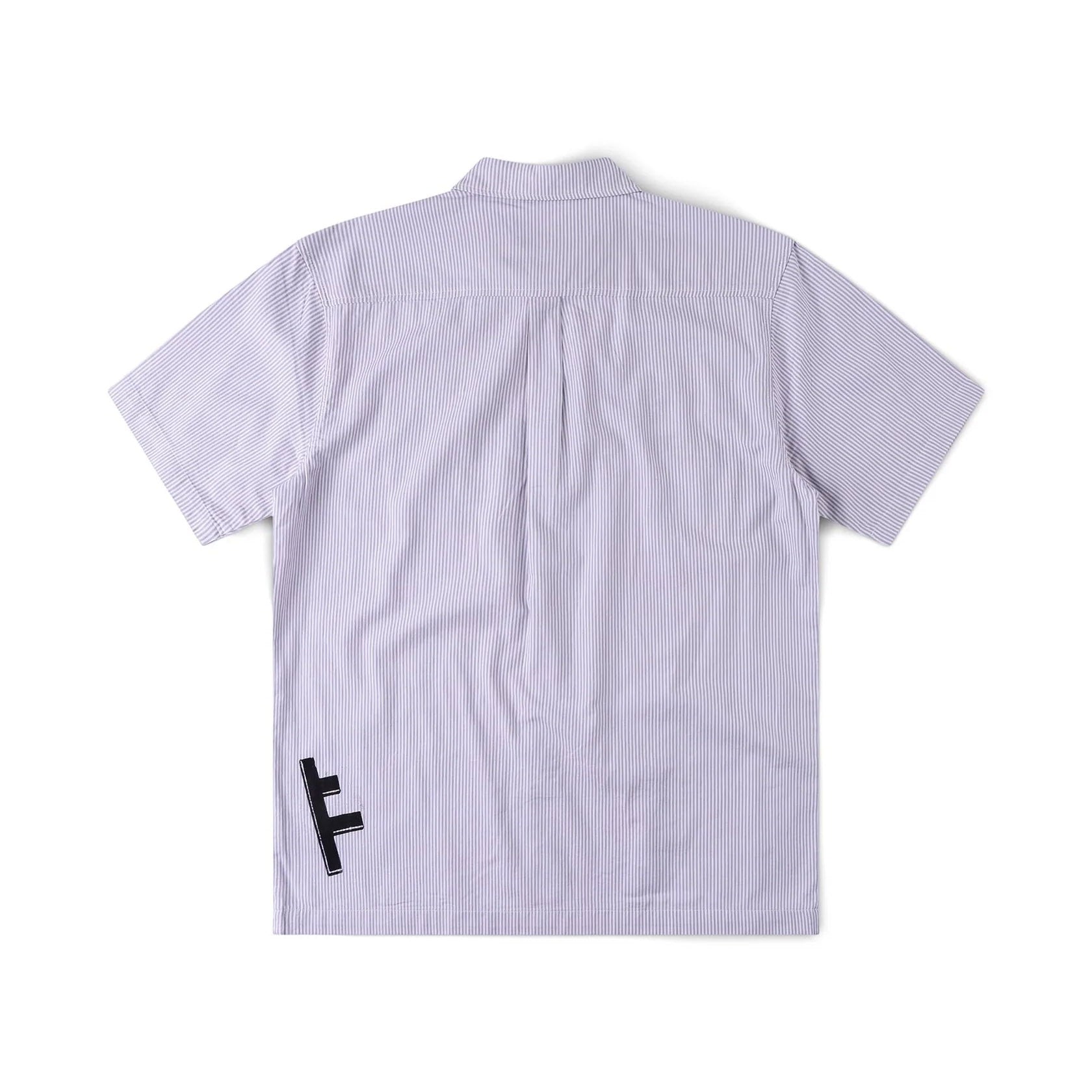 DXD Reynolds Stripe S/S Tee - Grey