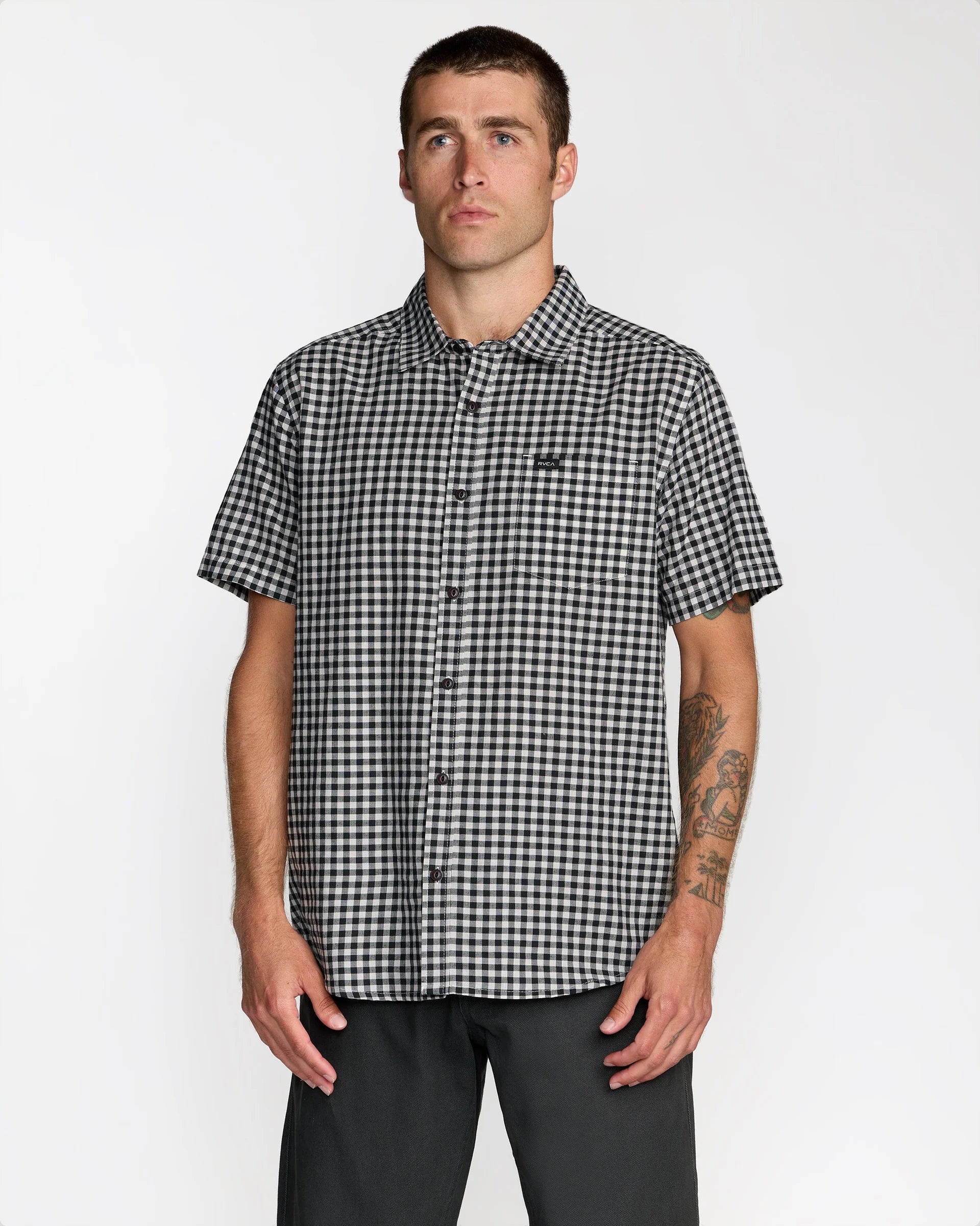 Overspray S/S Knit - Black